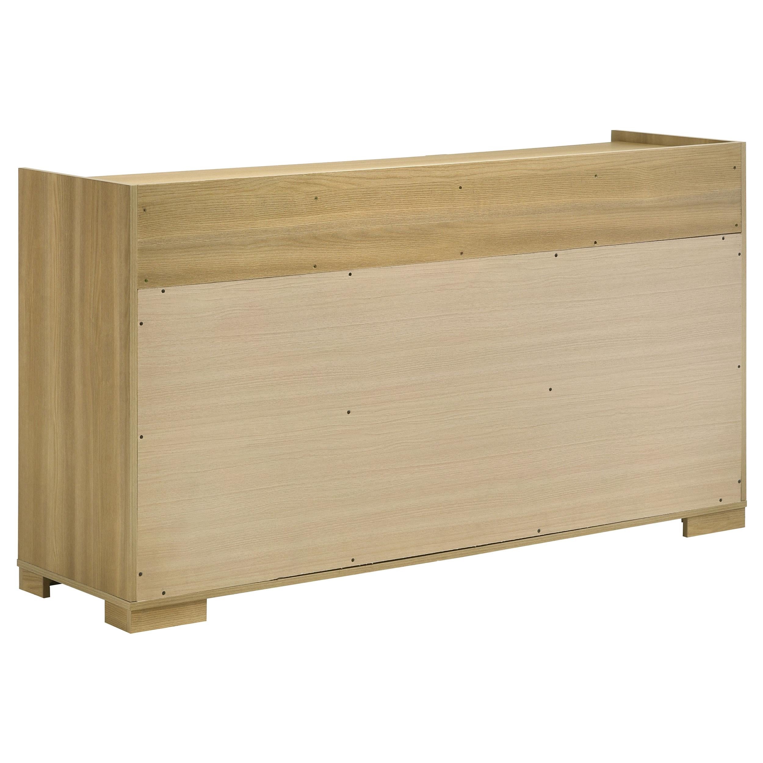  Coaster Furniture Hyland 215653 6-Drawer Dresser - Natural IMAGE 5