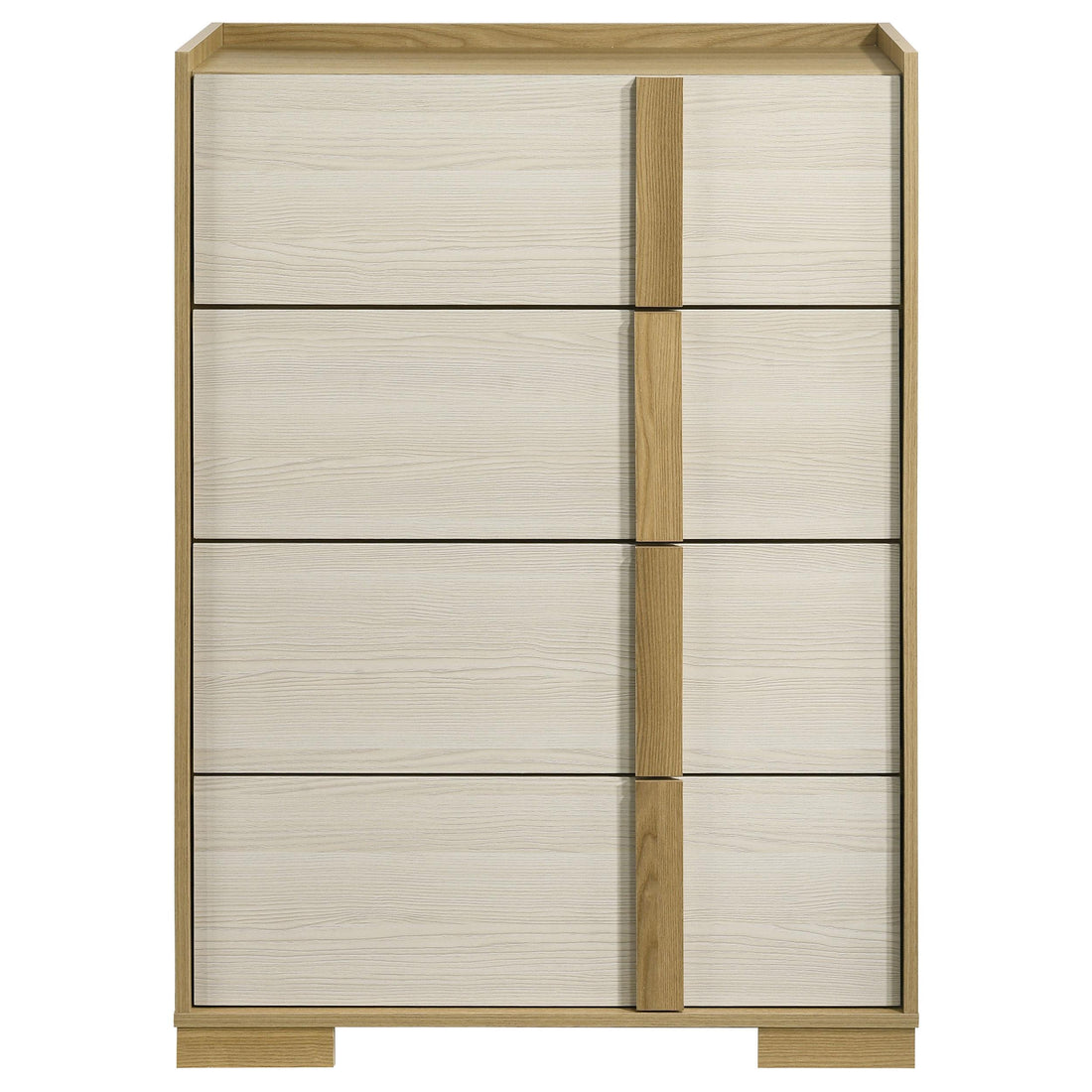  Coaster Furniture Hyland 215655 4-Drawer Chest of Drawers - Natural IMAGE 1