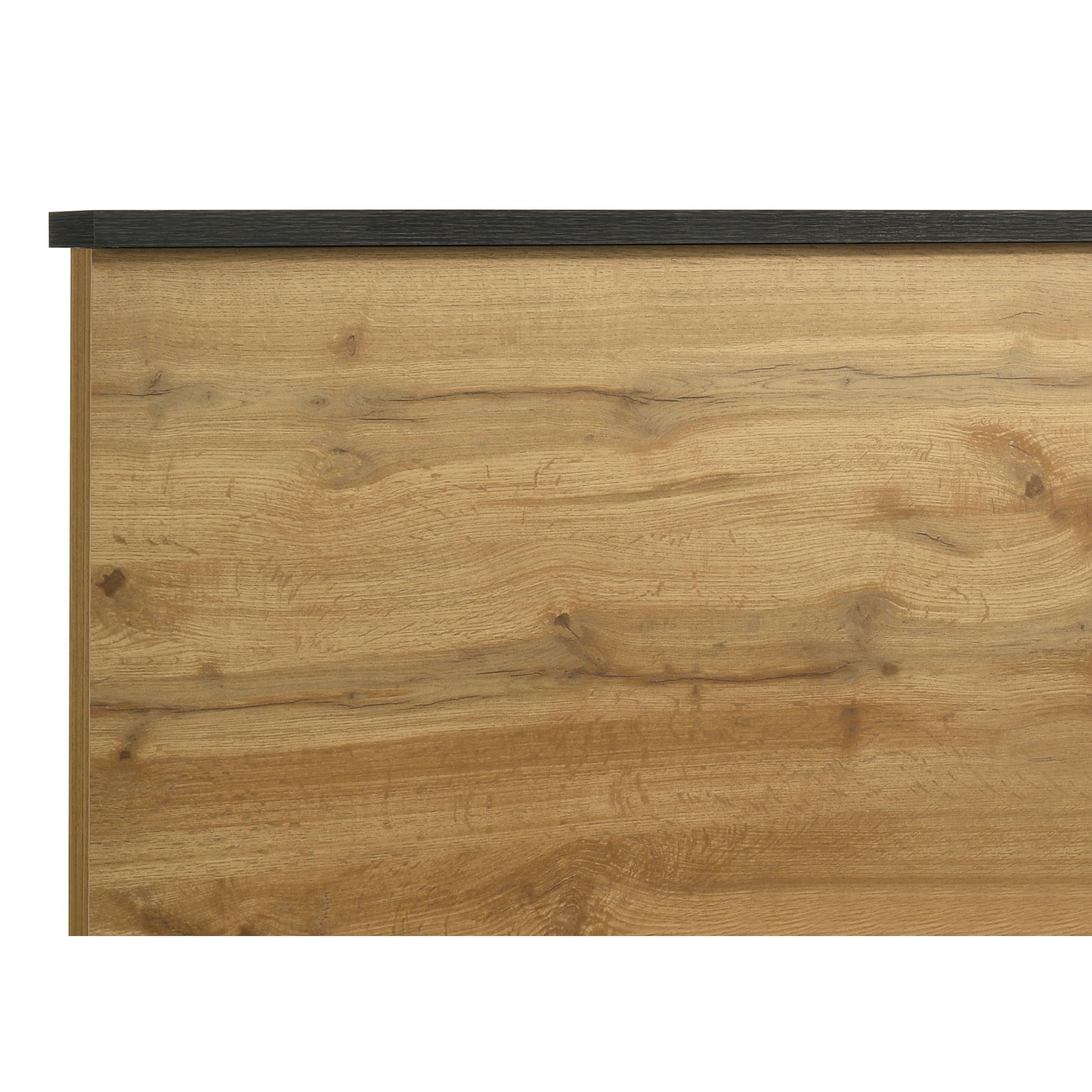  Size_King  -- Kaywood 225001KE 52-inch Eastern King Panel Bed - Natural Pine IMAGE 6