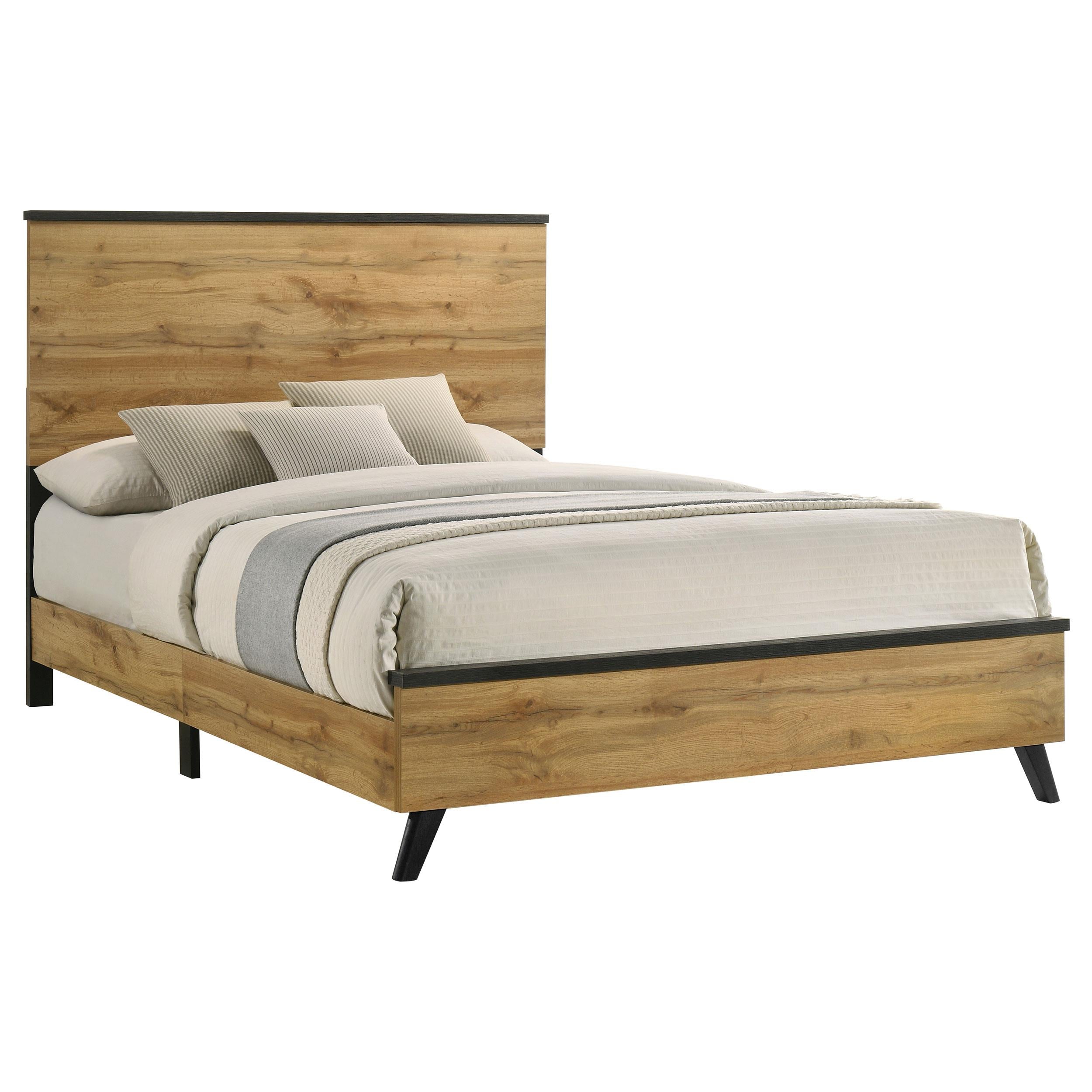  Size_Full  -- Kaywood 225001F 52-inch Full Panel Bed - Natural Pine IMAGE 2