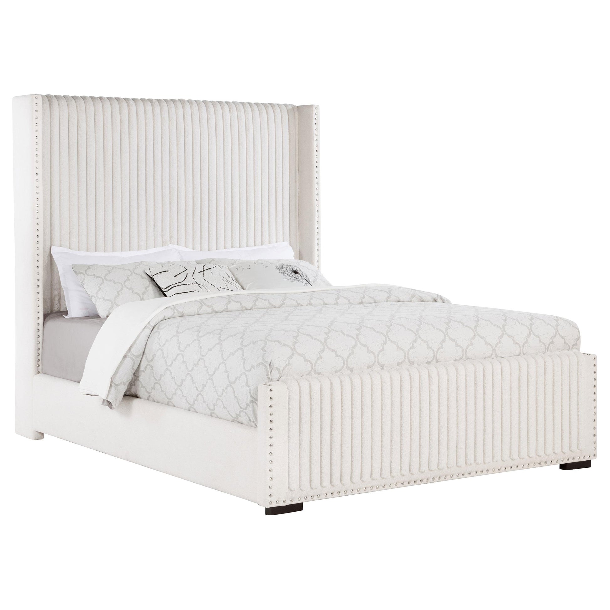  Size_Queen  -- Natasha Upholstered Bed IMAGE 2