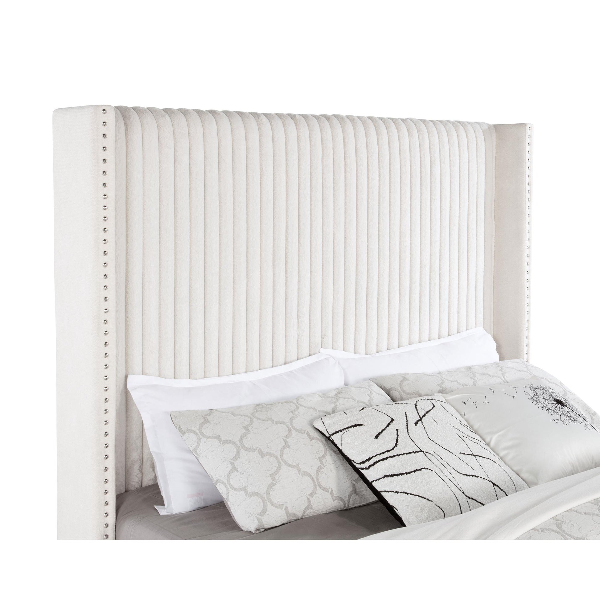  Size_Queen  -- Natasha Upholstered Bed IMAGE 5