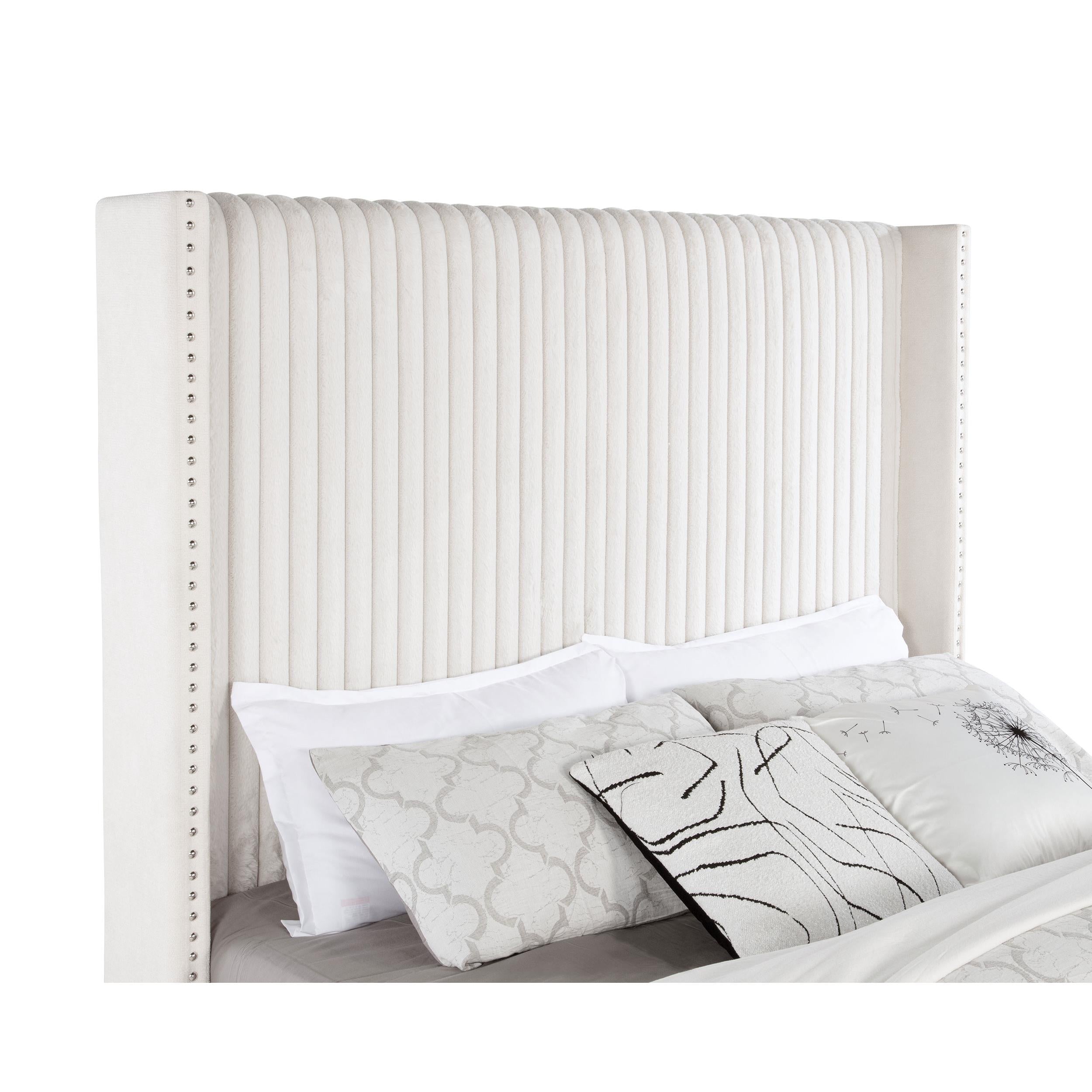  Size_Queen  -- Natasha Upholstered Bed IMAGE 5