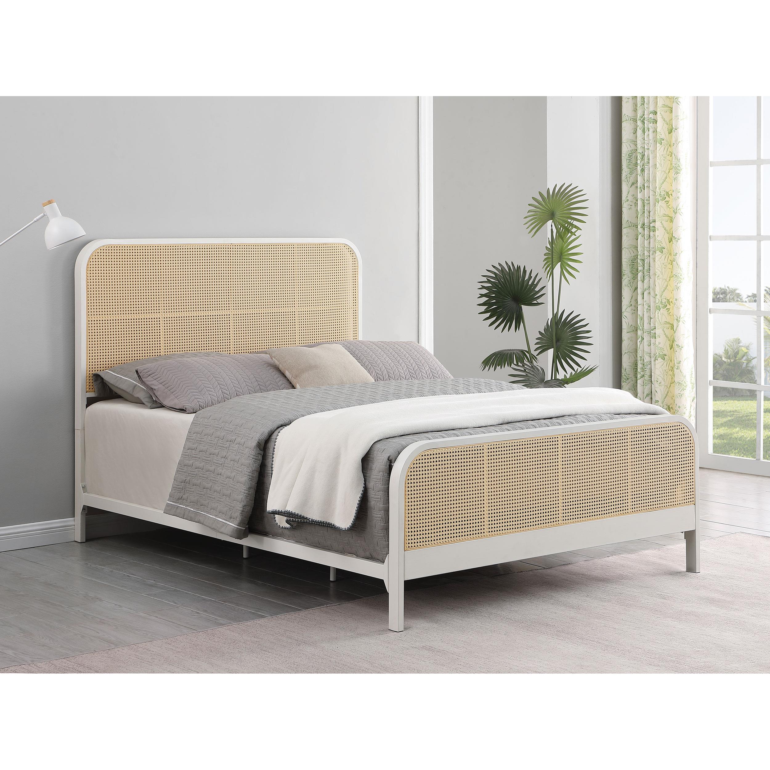  Size_Queen  -- Coaster Furniture Lanewood Panel Bed IMAGE 8