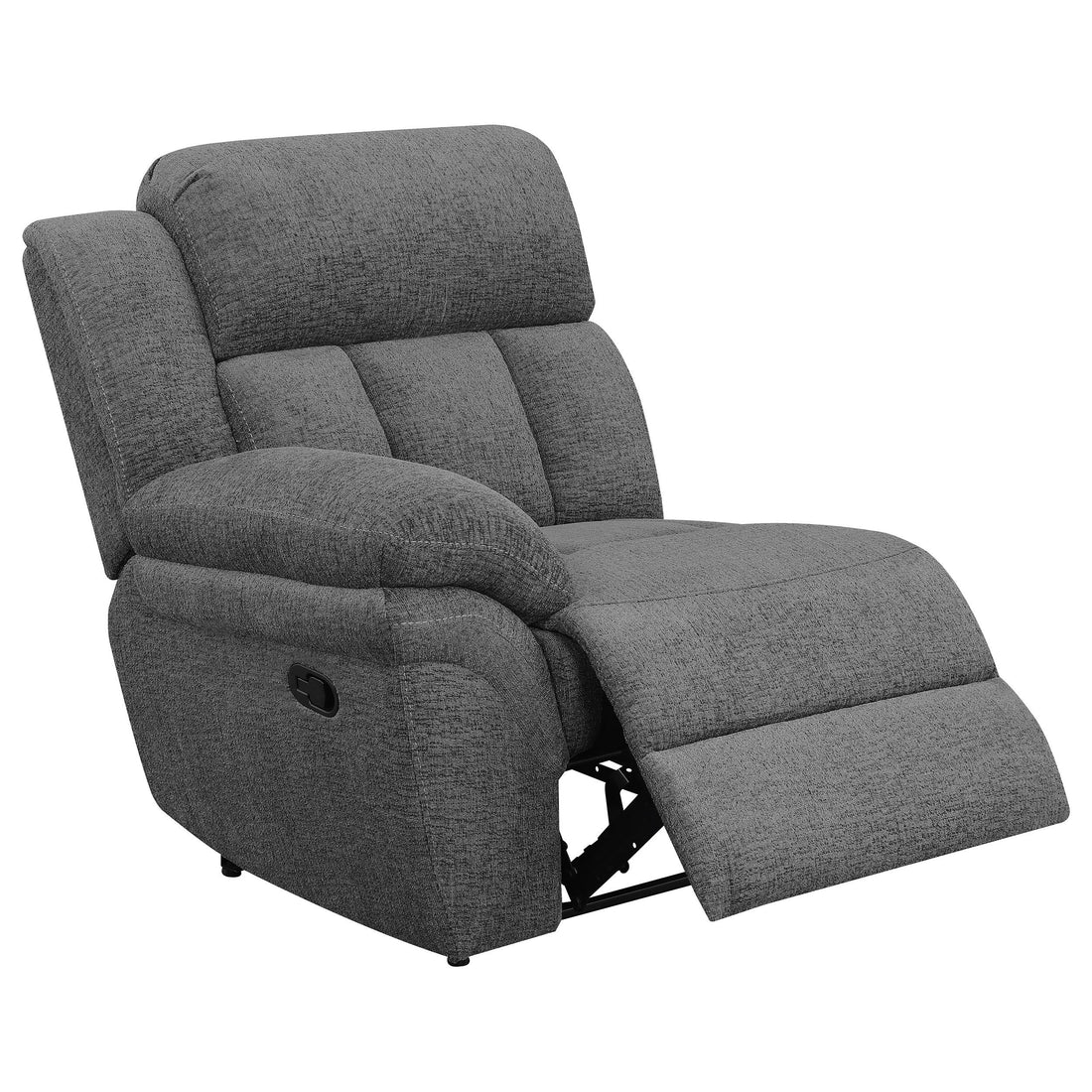  Coaster Furniture Bahrain 609541T 5-piece Upholstered Home Theater Seating - Charcoal IMAGE 1