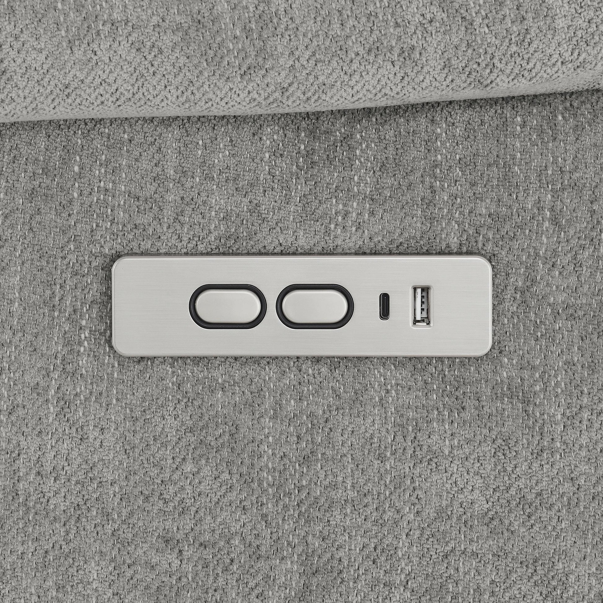  Coaster Furniture Houston 602284P Upholstered Power Lift Recliner - Grey IMAGE 15