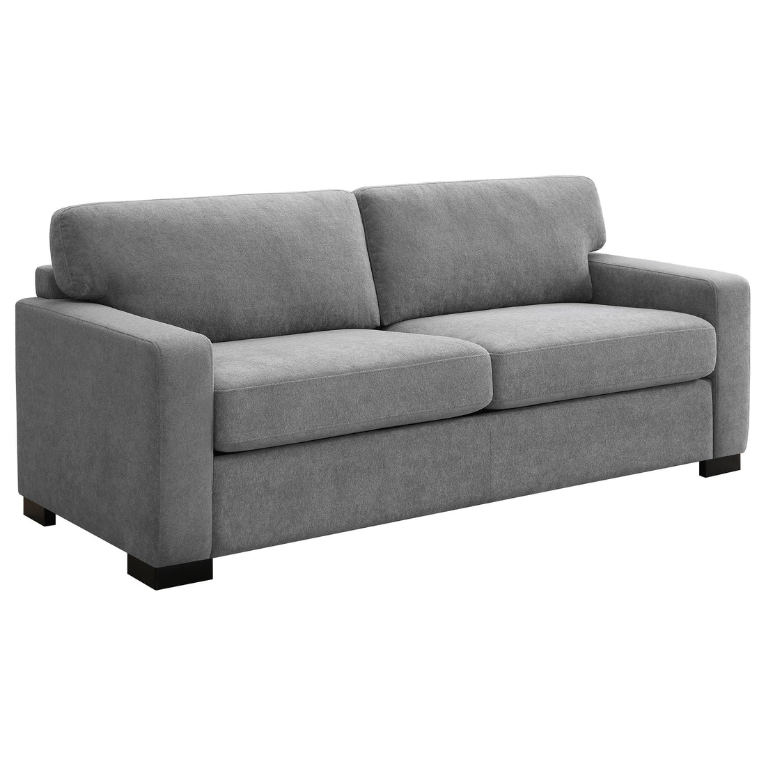  Coaster Furniture Simpson 360050 Upholstered Sofa Sleeper with Queen Mattress - Grey IMAGE 1