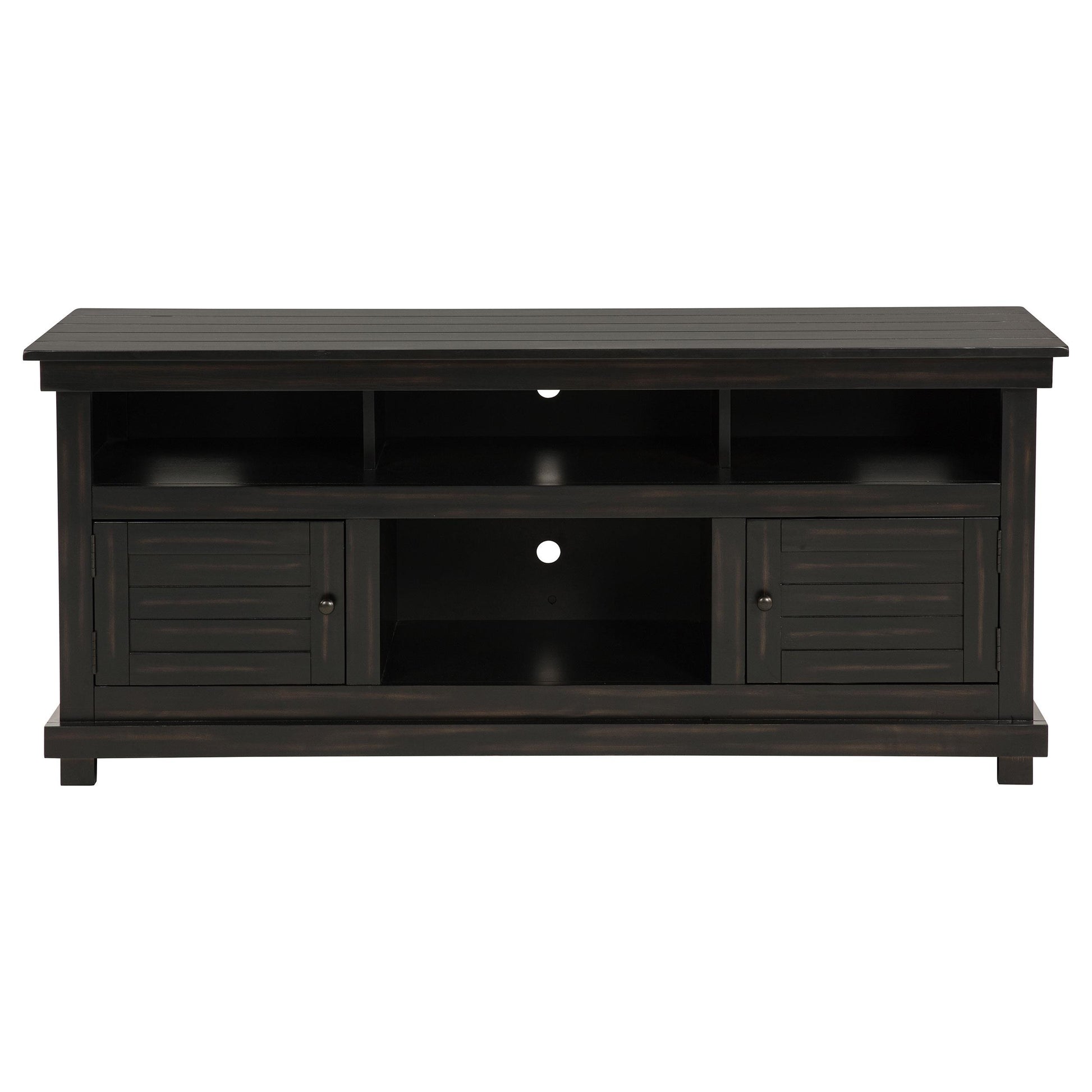  Coaster Furniture Payne 710062 60-inch TV Stand Media Console - Distressed Java IMAGE 2