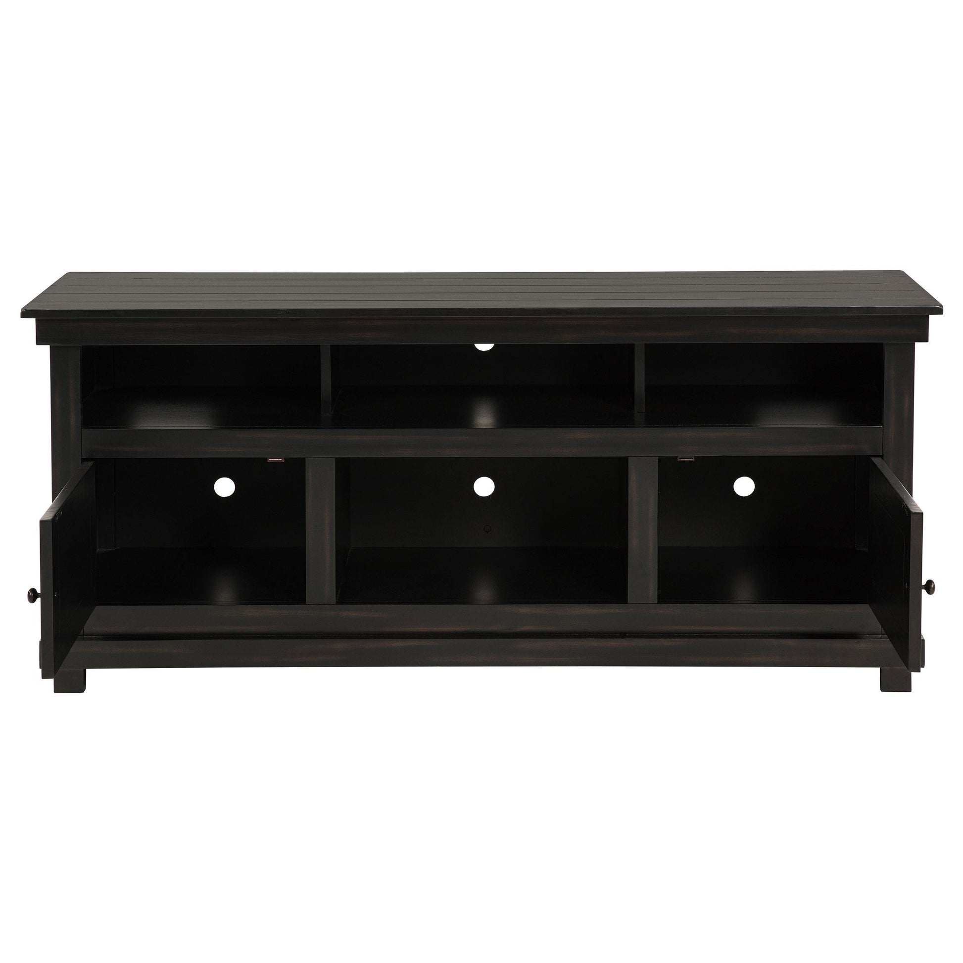  Coaster Furniture Payne 710062 60-inch TV Stand Media Console - Distressed Java IMAGE 3
