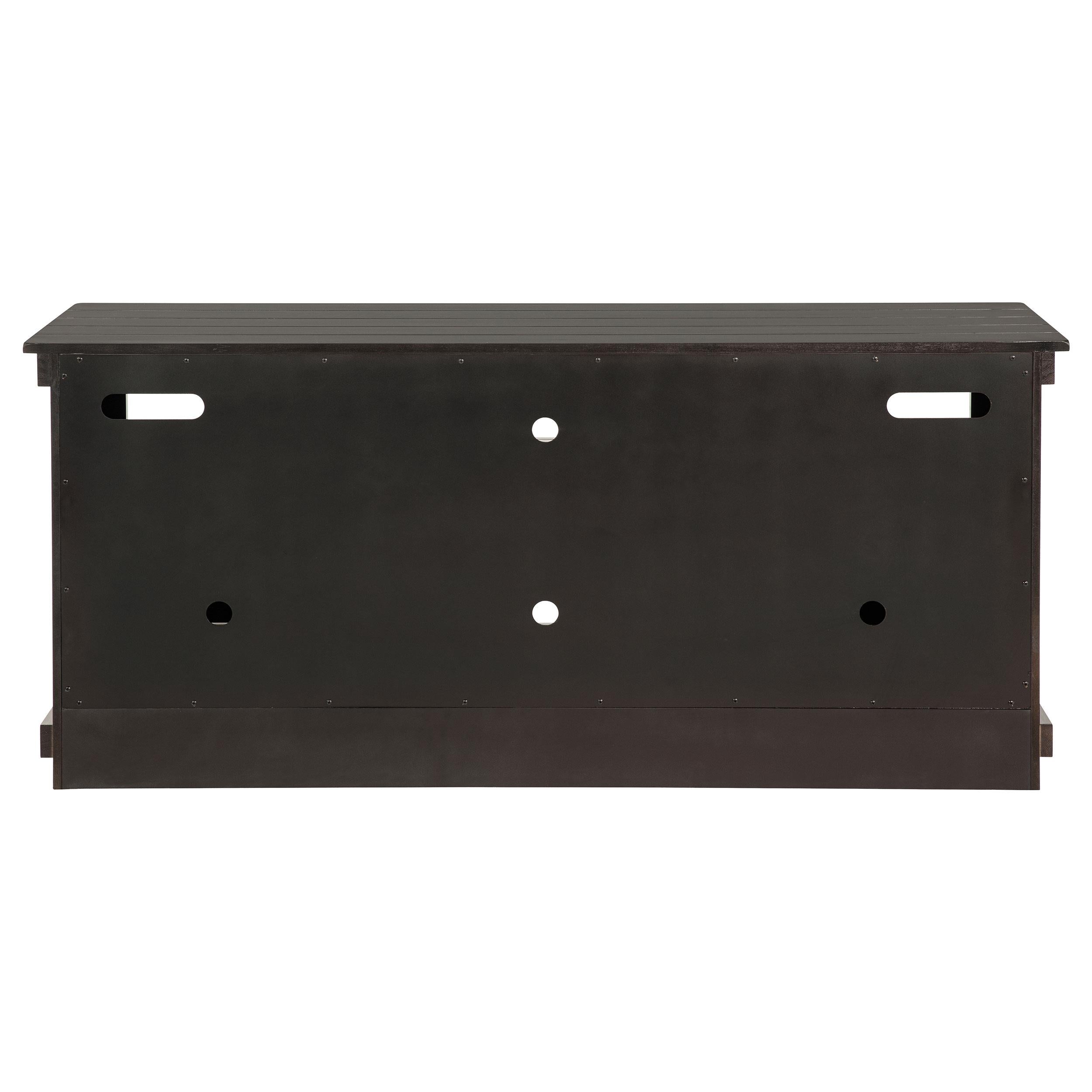  Coaster Furniture Payne 710062 60-inch TV Stand Media Console - Distressed Java IMAGE 7
