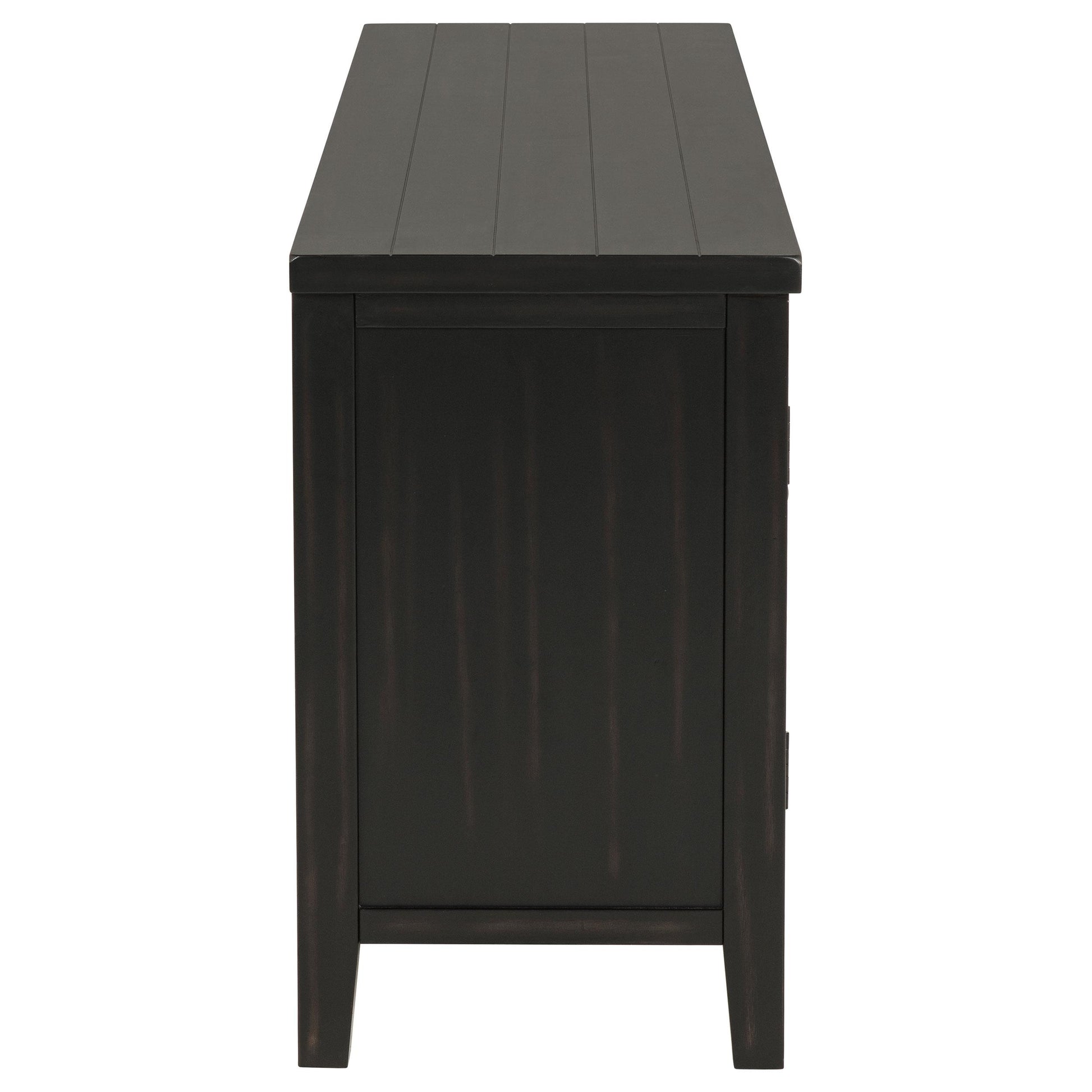  Coaster Furniture Concord 701782 2-door 60-inch TV Stand Console - Distressed Java IMAGE 9