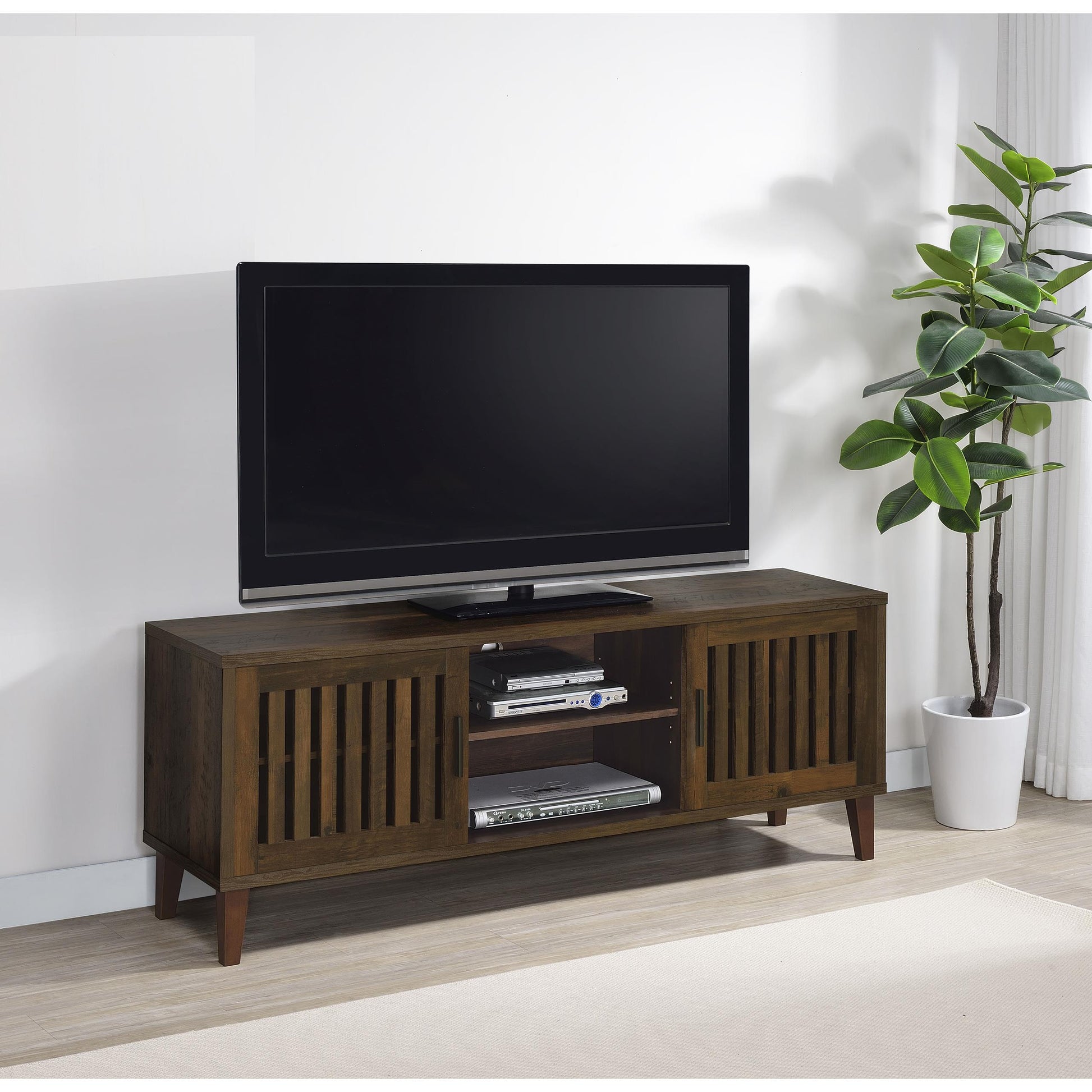  Coaster Furniture Sedona 701982 2-door Engineered Wood 60" TV Stand - Dark Pine IMAGE 10