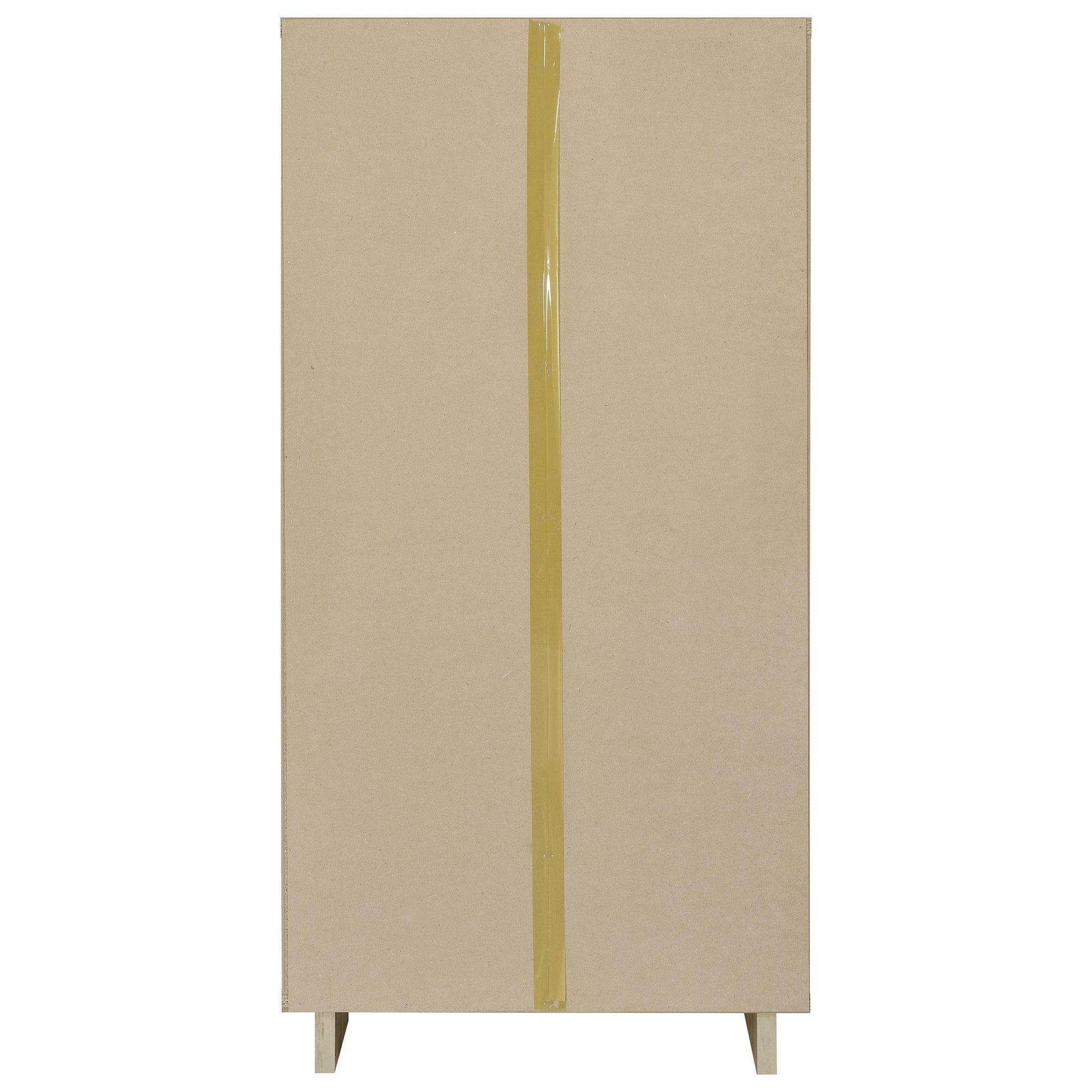  Coaster Furniture Dalton 980075 65-inch 6-shelf Bookcase - White and Distressed Pine IMAGE 5