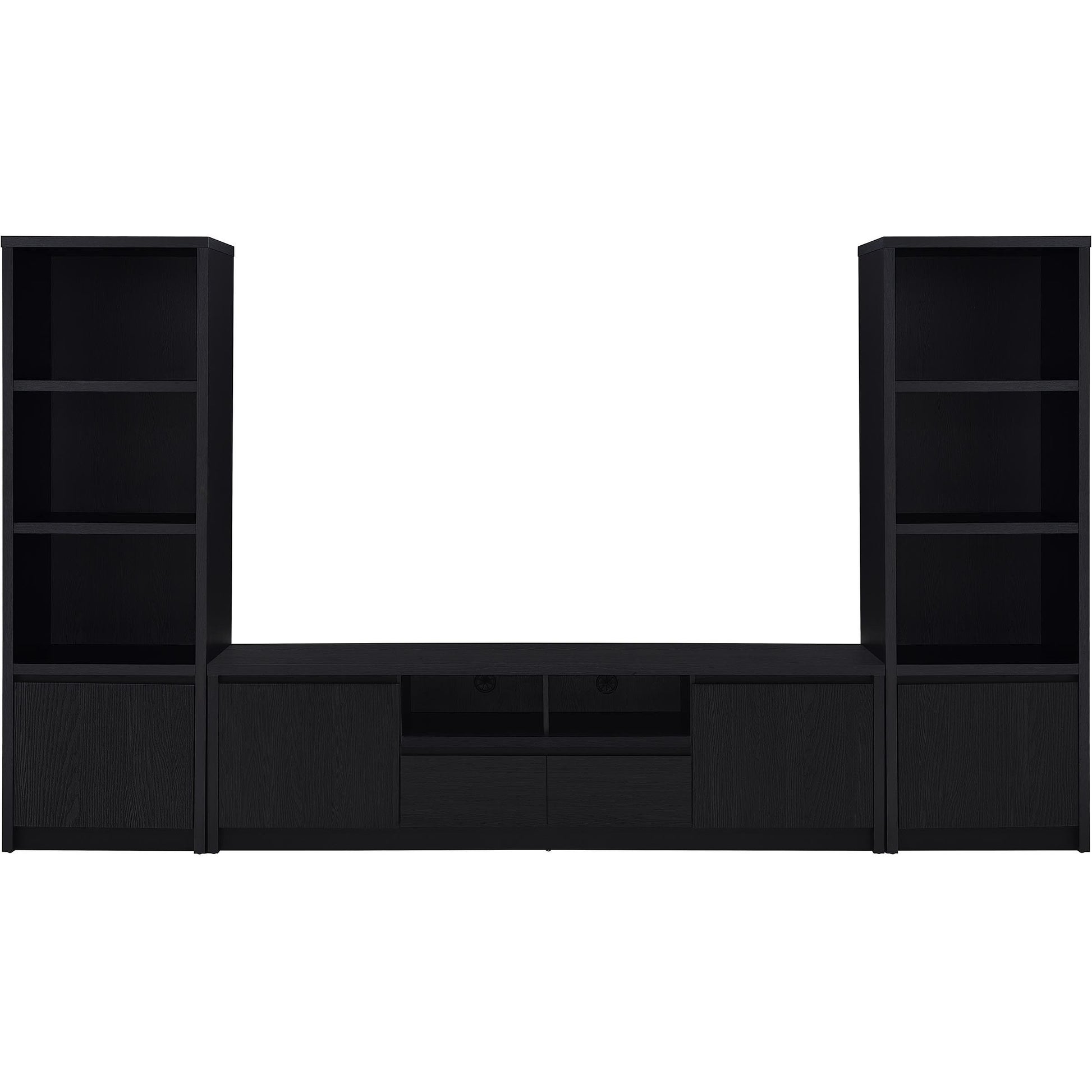  Coaster Furniture Winfield 706223 78-inch 2-door TV Stand Media Console - Black IMAGE 11