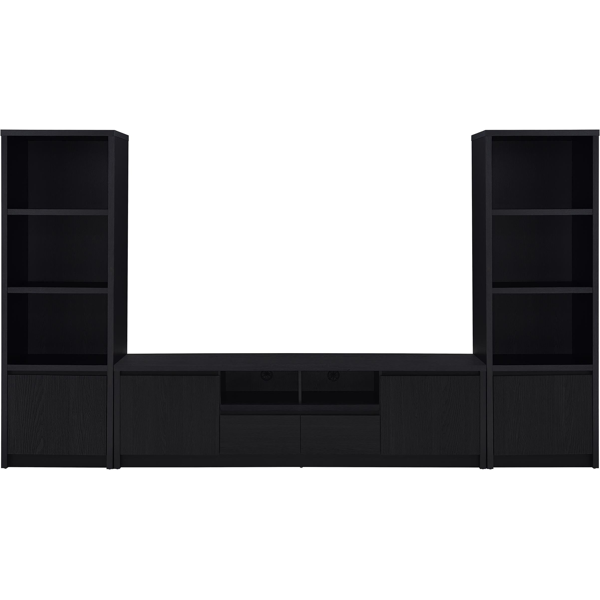  Coaster Furniture Winfield 706223 78-inch 2-door TV Stand Media Console - Black IMAGE 11