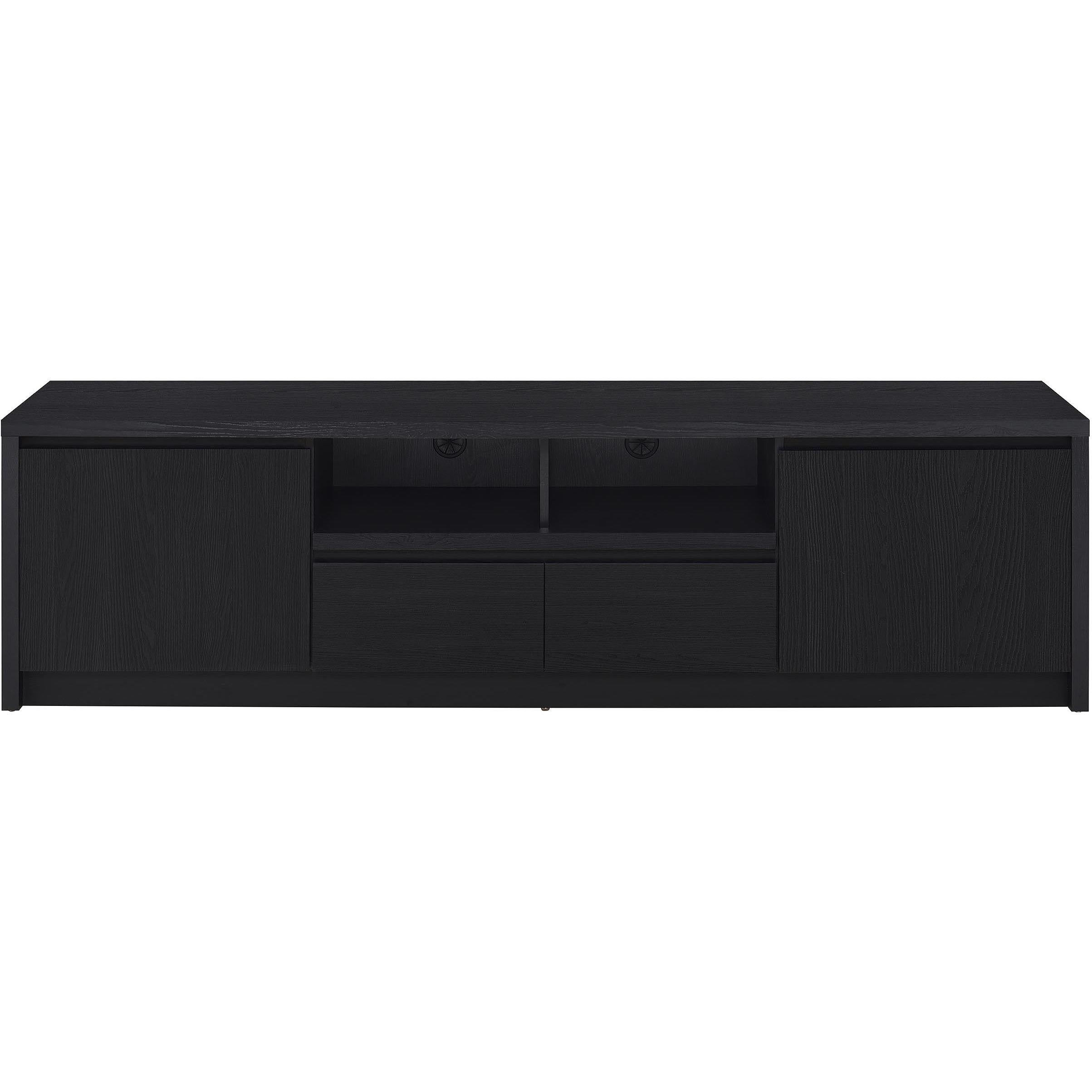  Coaster Furniture Winfield 706223 78-inch 2-door TV Stand Media Console - Black IMAGE 4