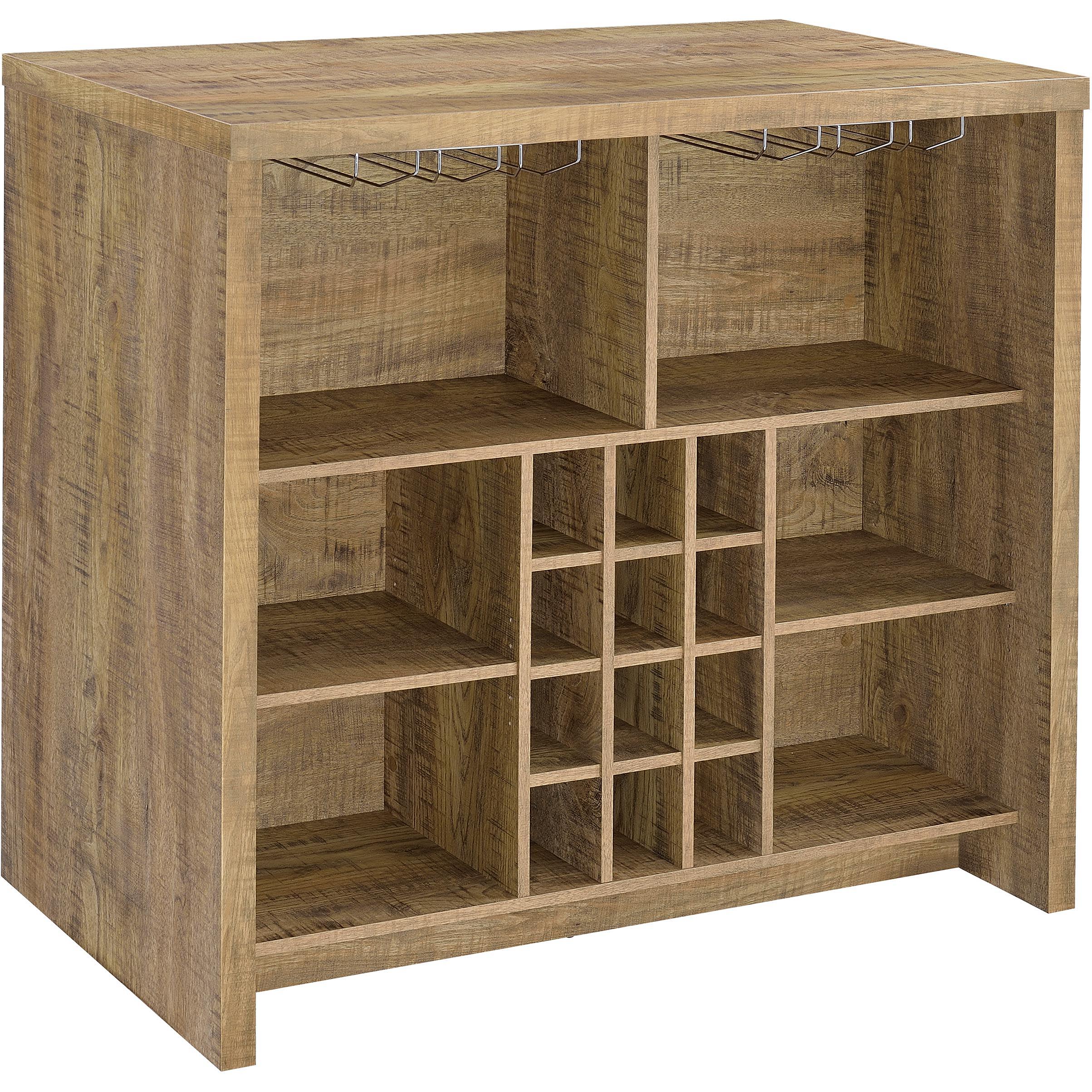  Coaster Furniture Topanga 182785 Engineered Wood Freestanding Home Bar - Mango IMAGE 5