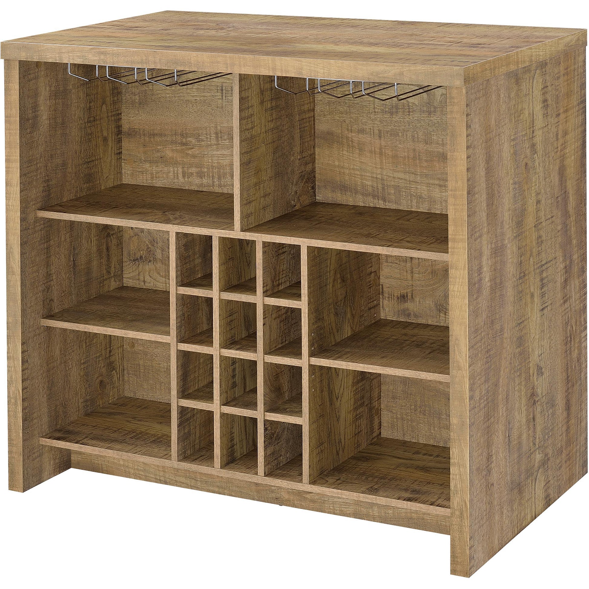  Coaster Furniture Topanga 182785 Engineered Wood Freestanding Home Bar - Mango IMAGE 6