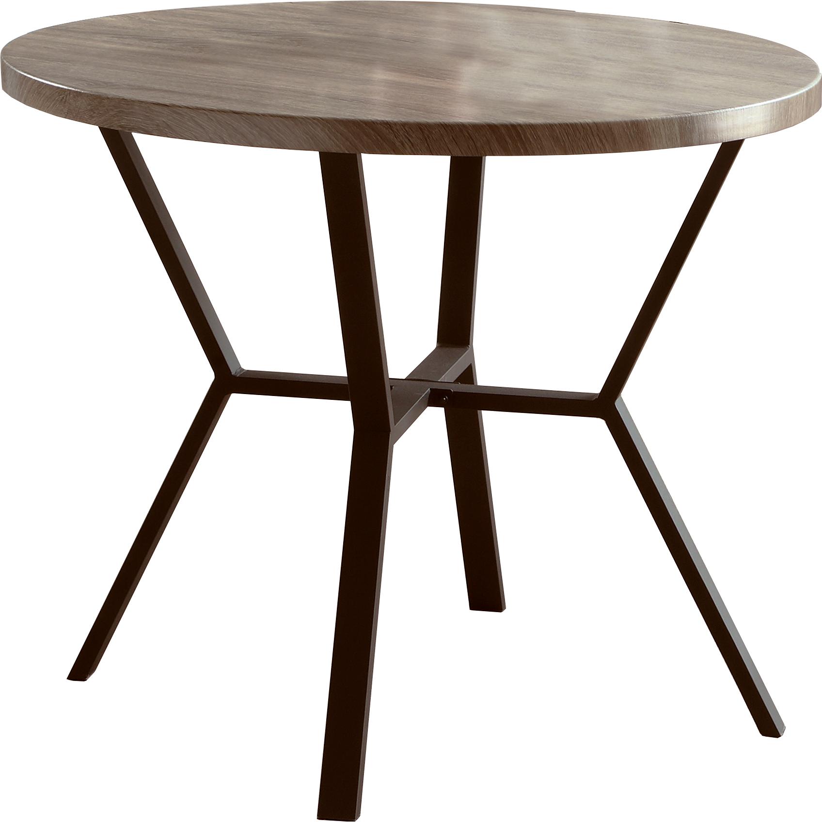  Crown Mark Blake 1230SET-GW 5 pc Round Dining Set - Greywash IMAGE 2