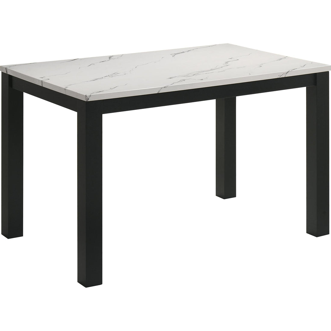  Crown Mark Resia 2120T-3048 Dining Table - White IMAGE 1