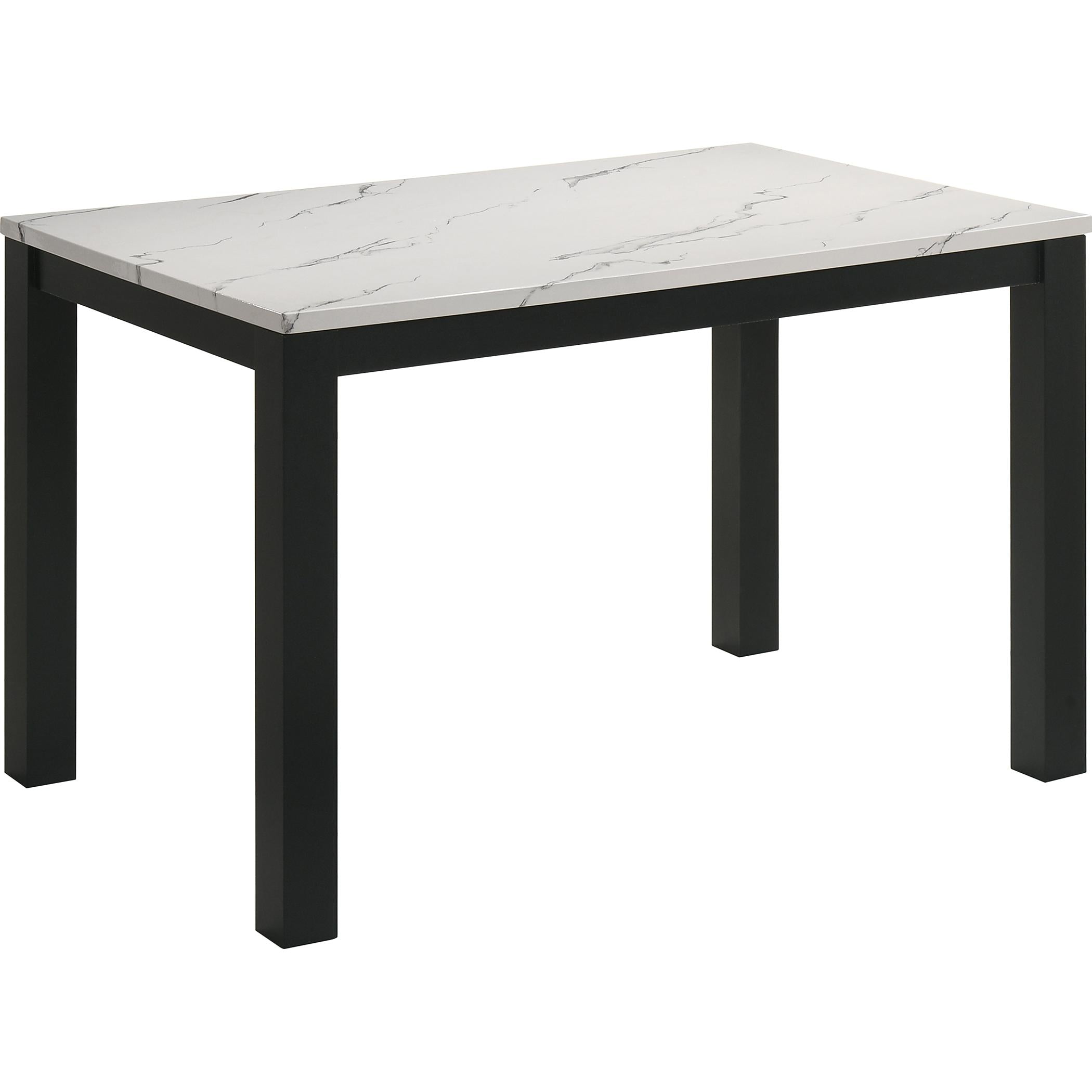  Crown Mark Resia 2120T-3048 Dining Table - White IMAGE 1