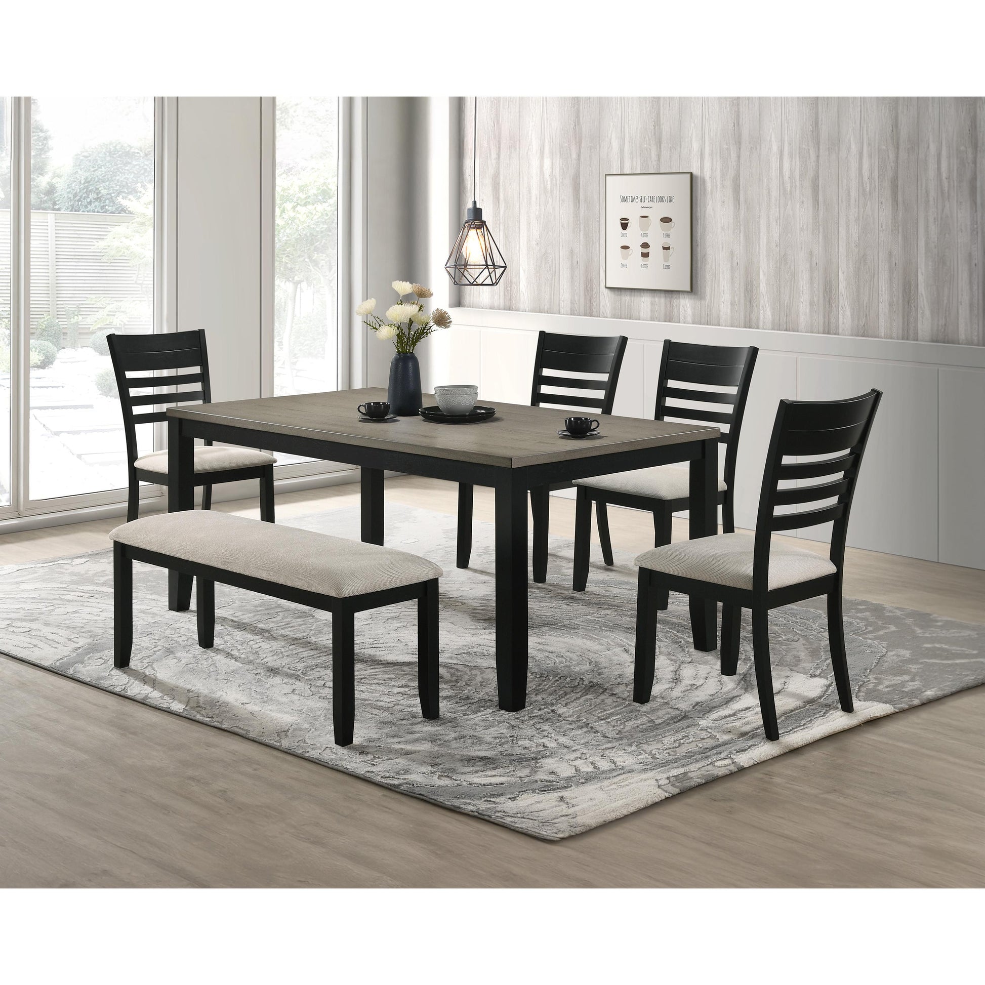  Crown Mark Folio 2132T-4070 Dining Table IMAGE 5