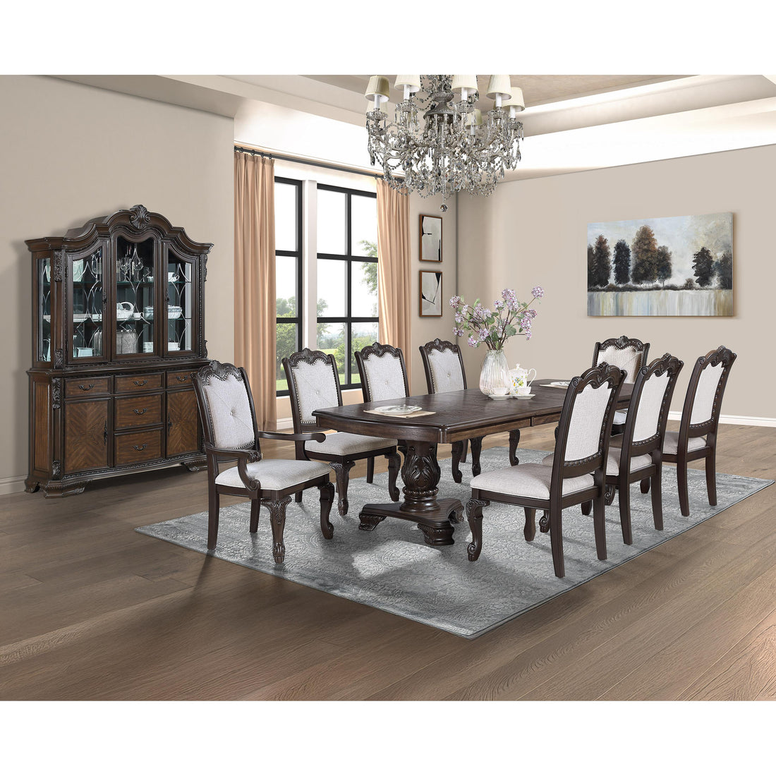  Crown Mark Kiera 2149A Arm Chair - Coffee Brown IMAGE 1
