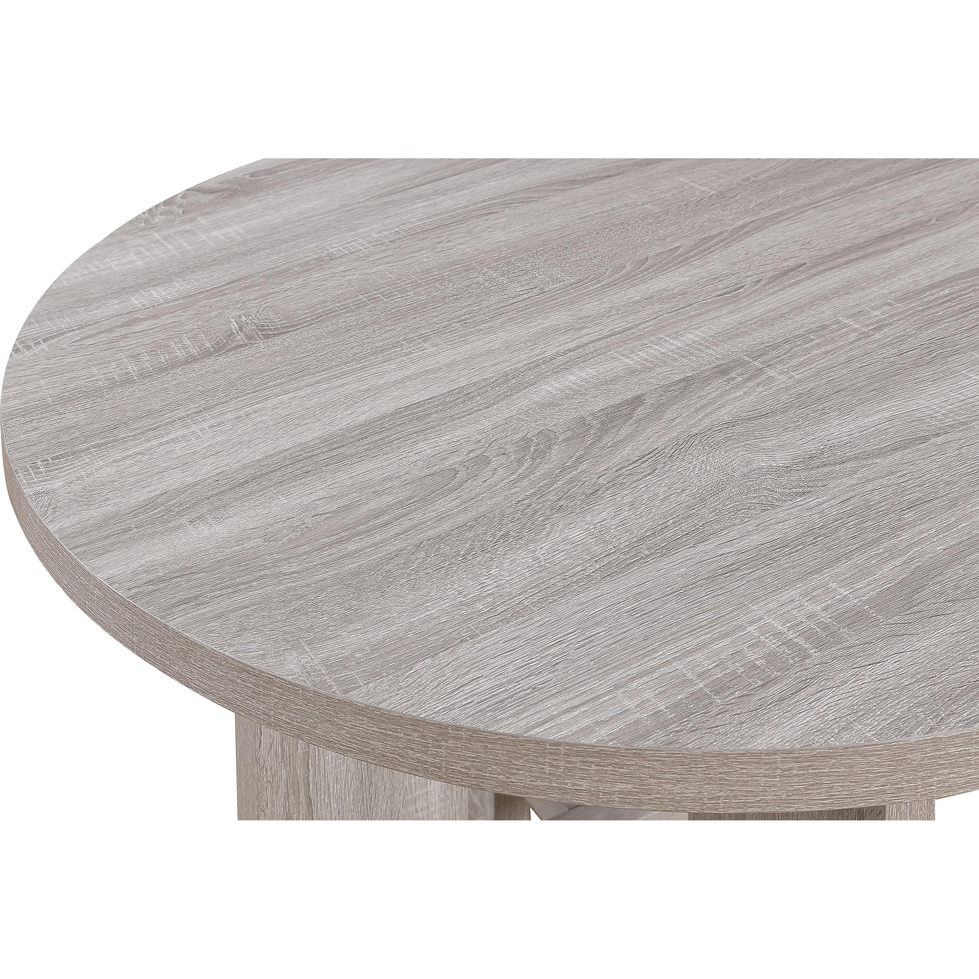  Crown Mark Amara 2215DW-SET 5 pc Round Dinette - Driftwood IMAGE 3