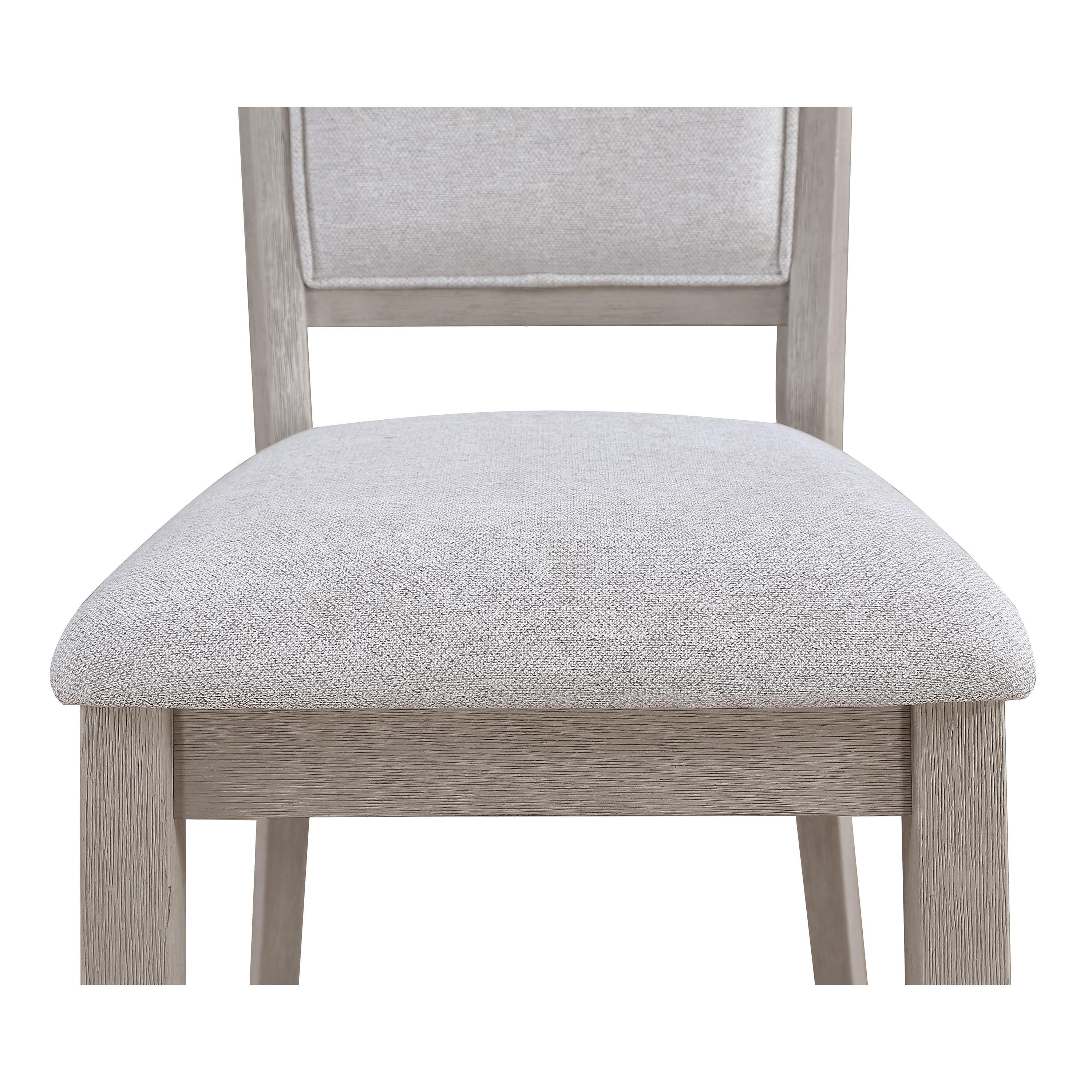  Crown Mark Amara 2215DW-SET 5 pc Round Dinette - Driftwood IMAGE 4