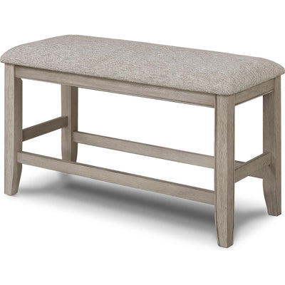  Crown Mark Fulton 2727MB-BENCH Counter Height Bench - White Oak IMAGE 1