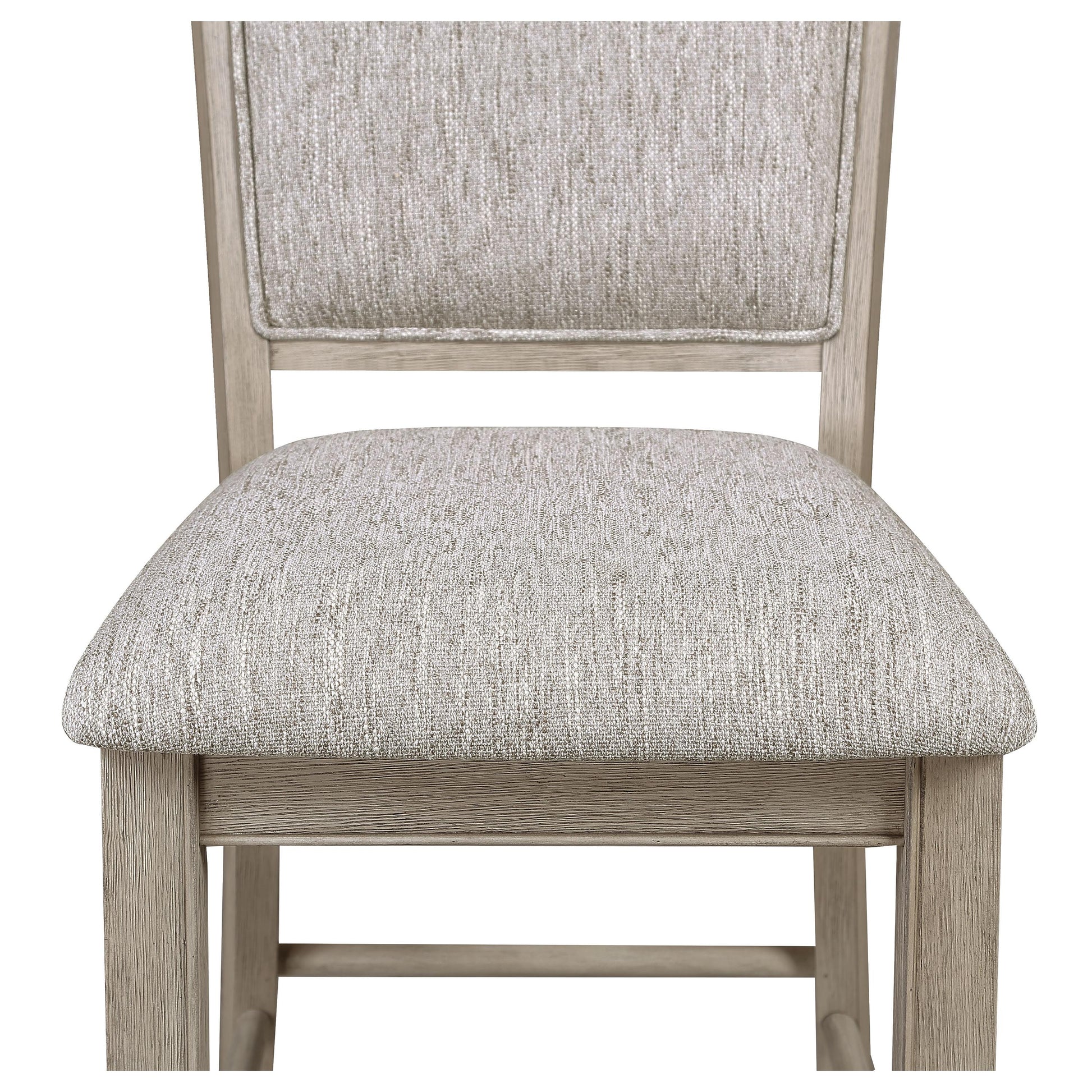  Crown Mark Fulton 2727MB-S-24 Counter Height Chair - White Oak IMAGE 3