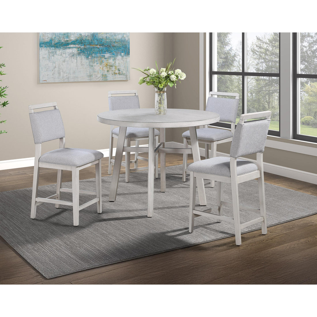  Crown Mark Blanche 2761T-48 Counter Height Dining Table IMAGE 1
