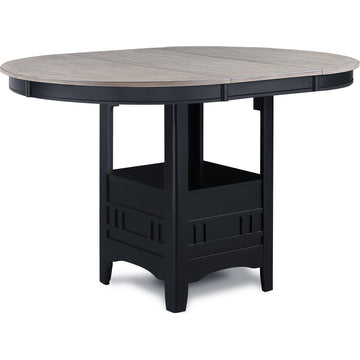  Crown Mark Hartwell 2795LG-T-4260 Counter Height Dining Table - Light Grey IMAGE 1