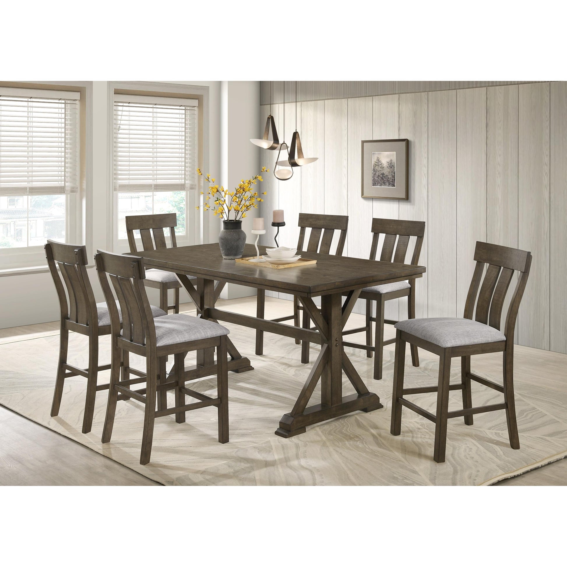  Crown Mark Lloyd 2837S-24 Counter Height Chair IMAGE 5