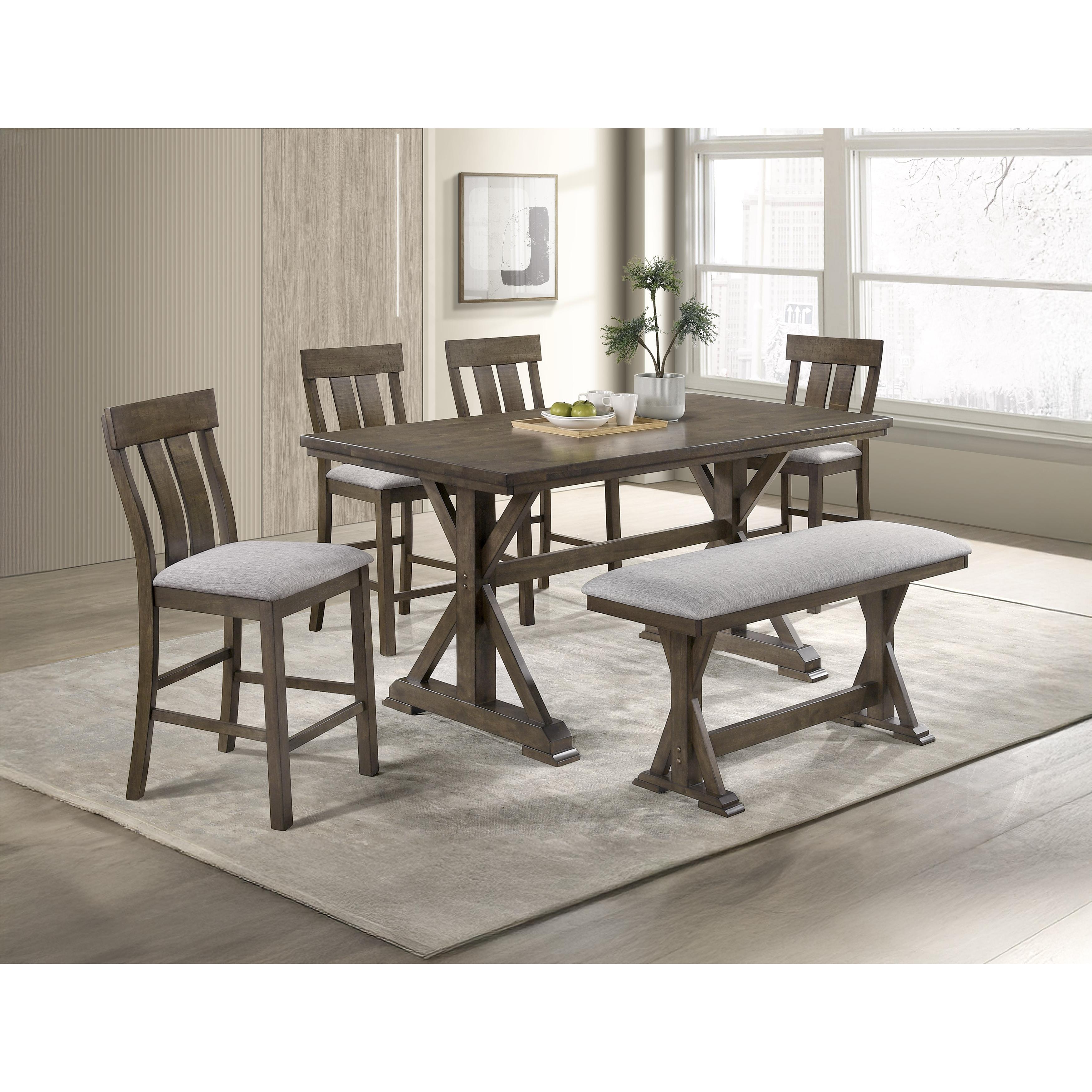  Crown Mark Lloyd 2837T-3671 Counter Height Dining Table IMAGE 4