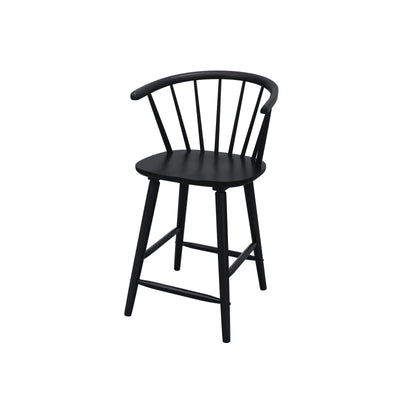  Crown Mark Janna 2981BK-24 Counter Height Stool - Black IMAGE 1