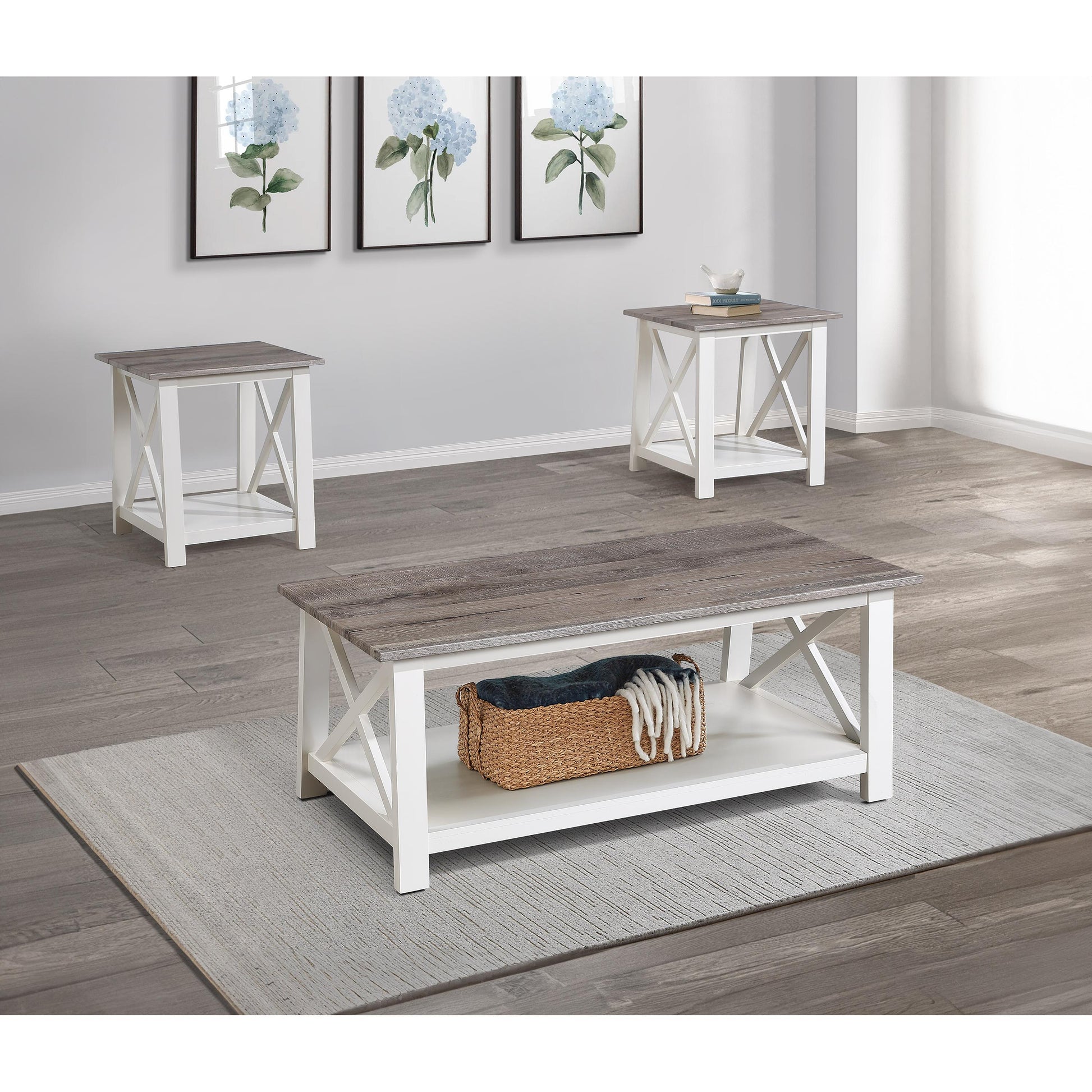  Crown Mark Thelma 4218SET 3 pc Cocktail Table Set IMAGE 1