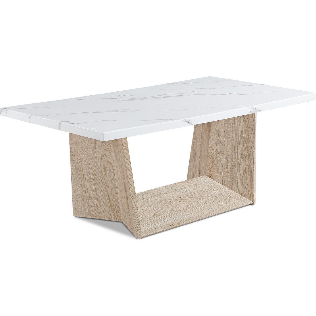  Crown Mark Adea 4226WO-SET 3 pc Cocktail Table Set - White Oak IMAGE 1