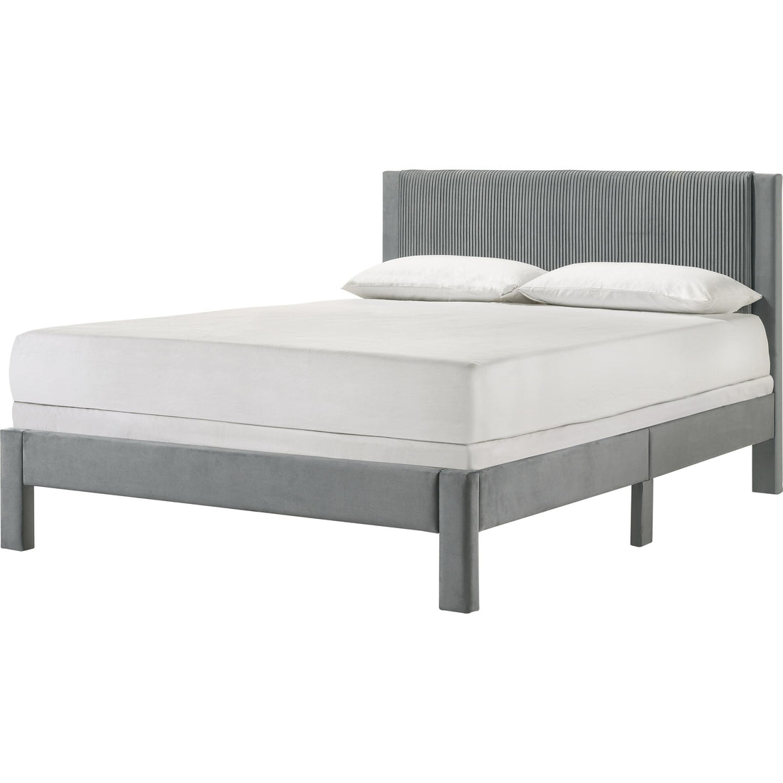  Size_Full  -- Lucia Upholstered Panel Bed IMAGE 1