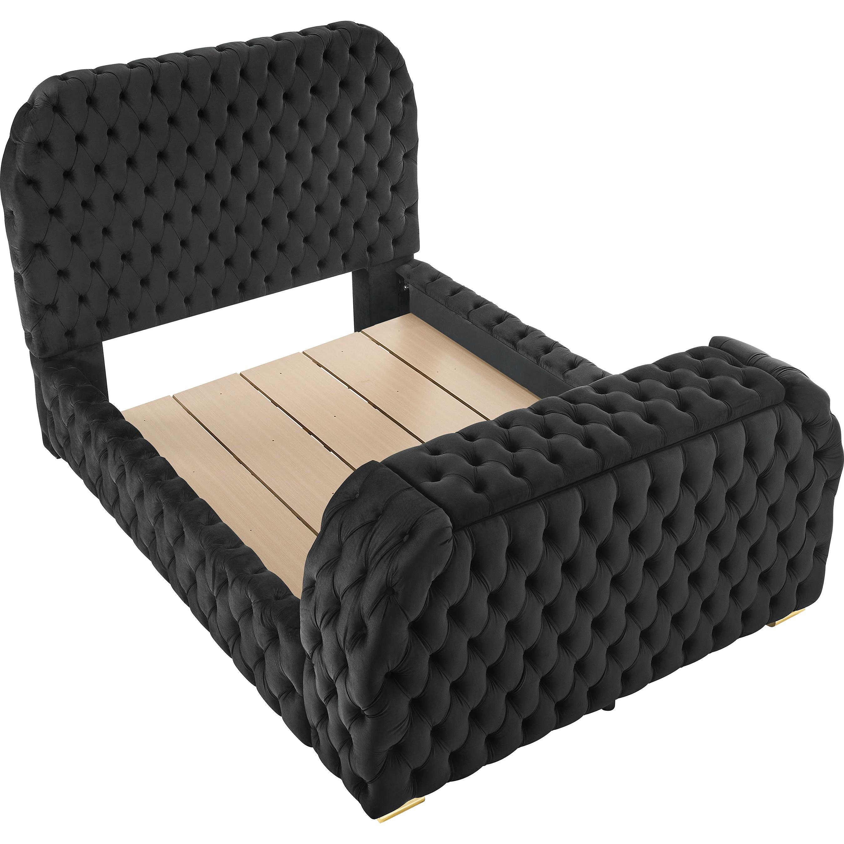  Size_King  -- Natalia Upholstered Panel Bed IMAGE 1