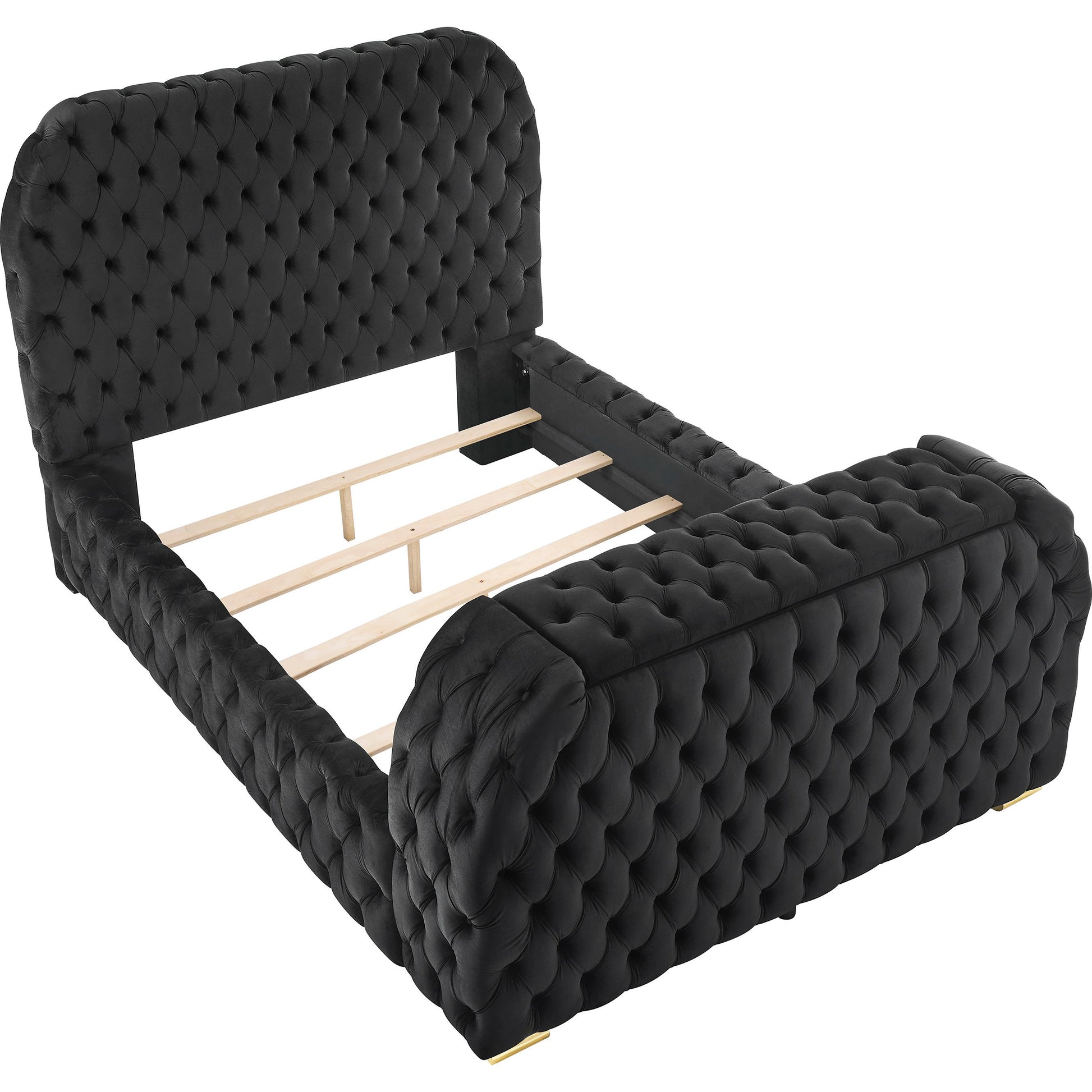  Size_King  -- Natalia Upholstered Panel Bed IMAGE 2