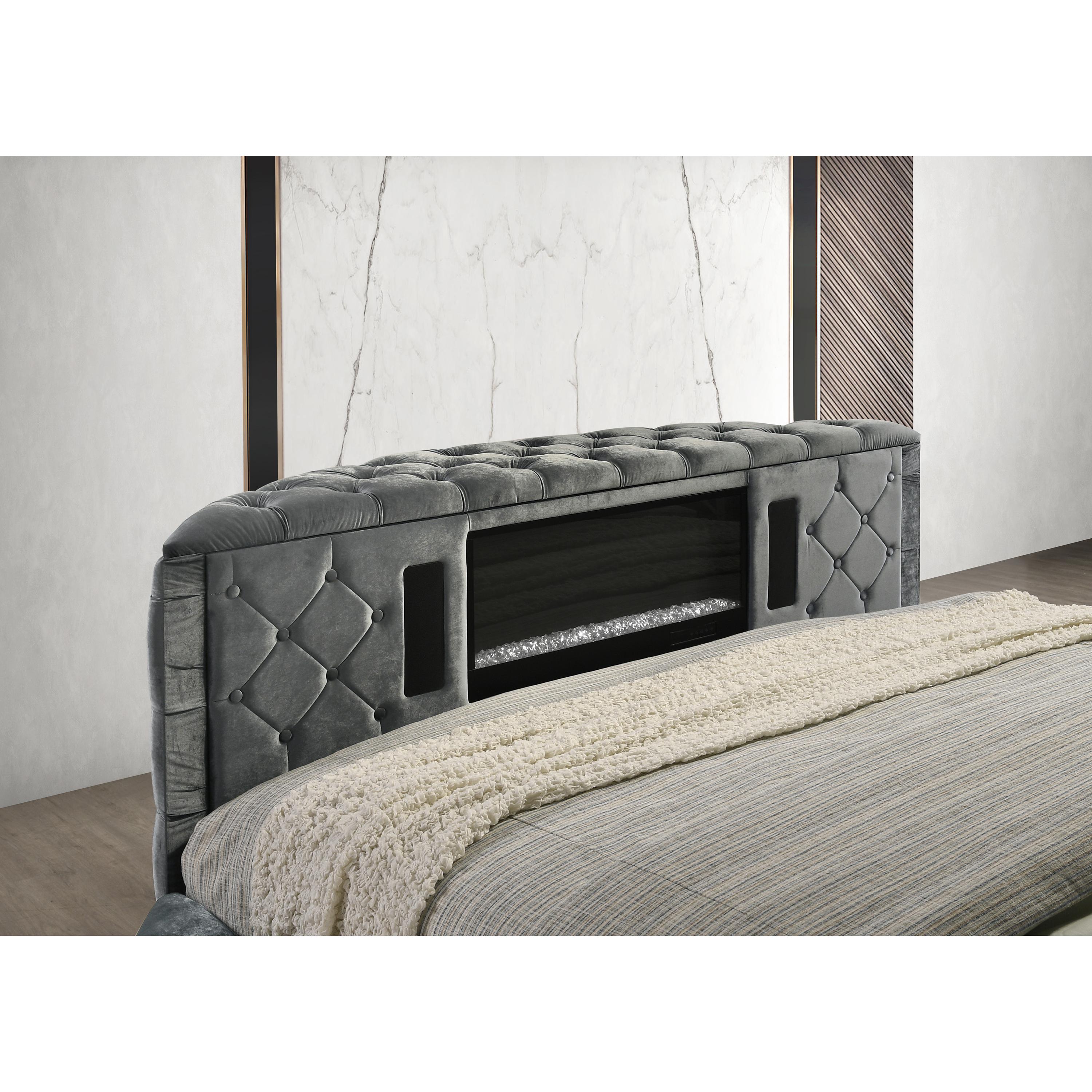  Size_King  -- Voltare Upholstered Panel Bed with Storage IMAGE 6