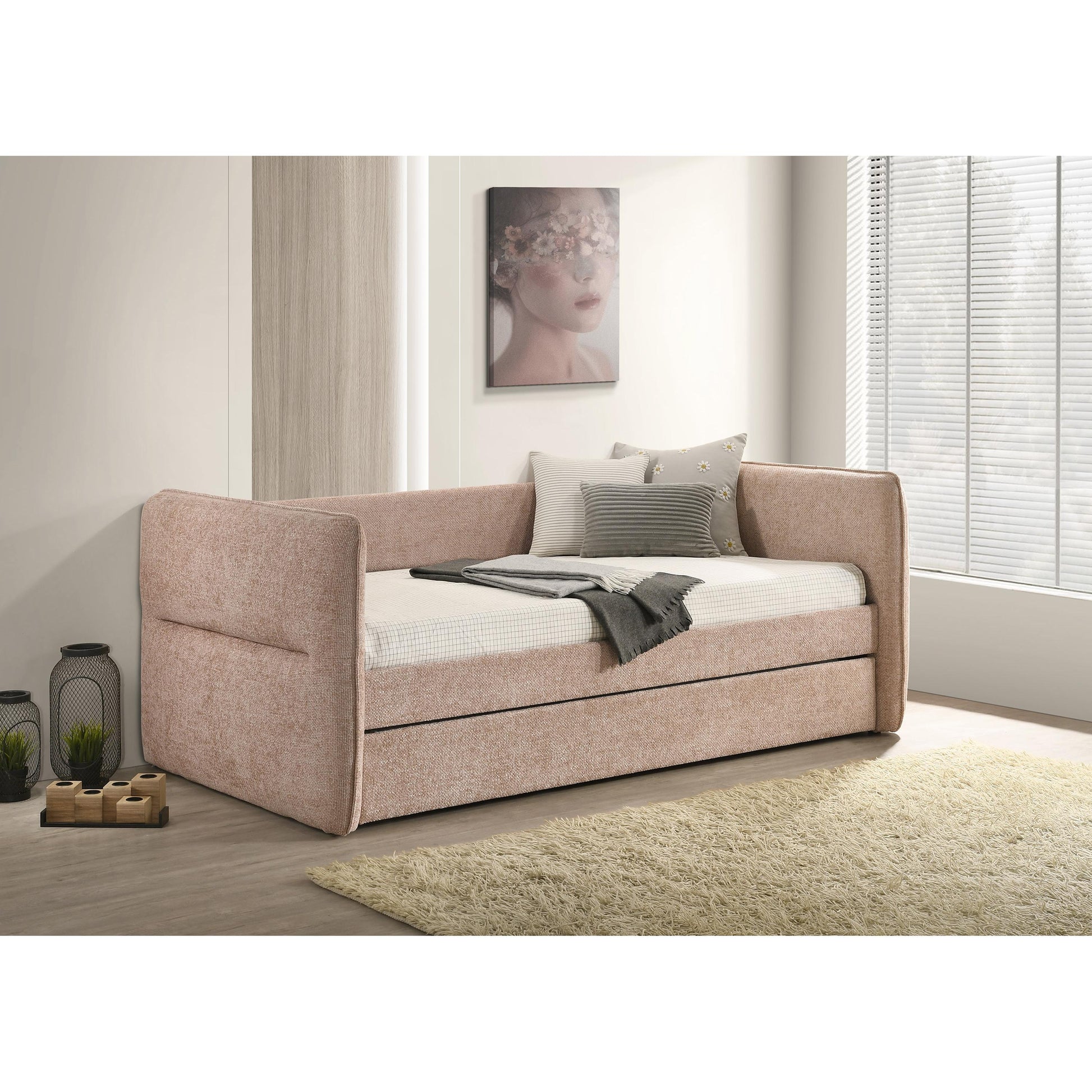  Crown Mark Philipa 5324MV Daybed - Mauve Tweed IMAGE 1