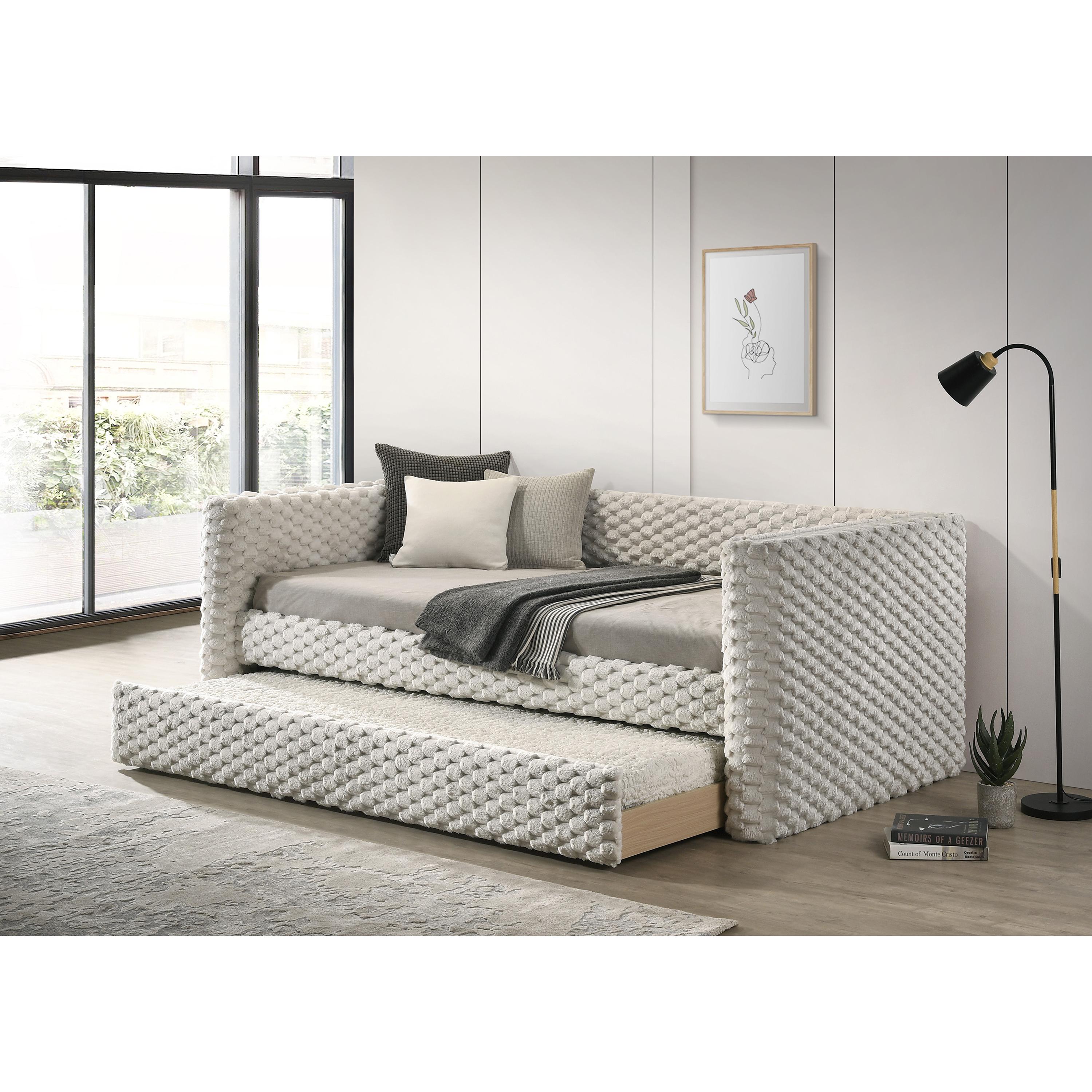  Crown Mark Brielle 5326WH Daybed - White Dove IMAGE 2