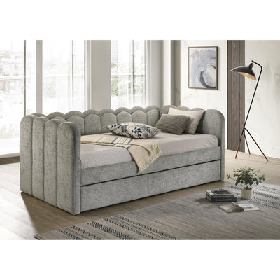  Crown Mark Melody 5328LG Daybed - Light Grey IMAGE 1