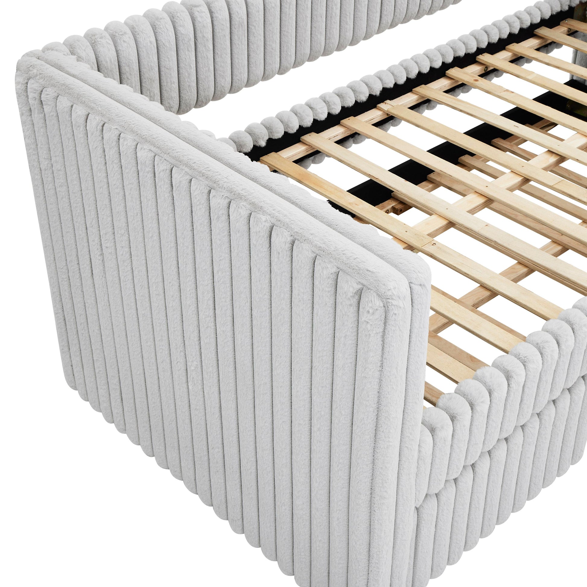  Crown Mark Hailey 5339LG Daybed - Light Grey IMAGE 4