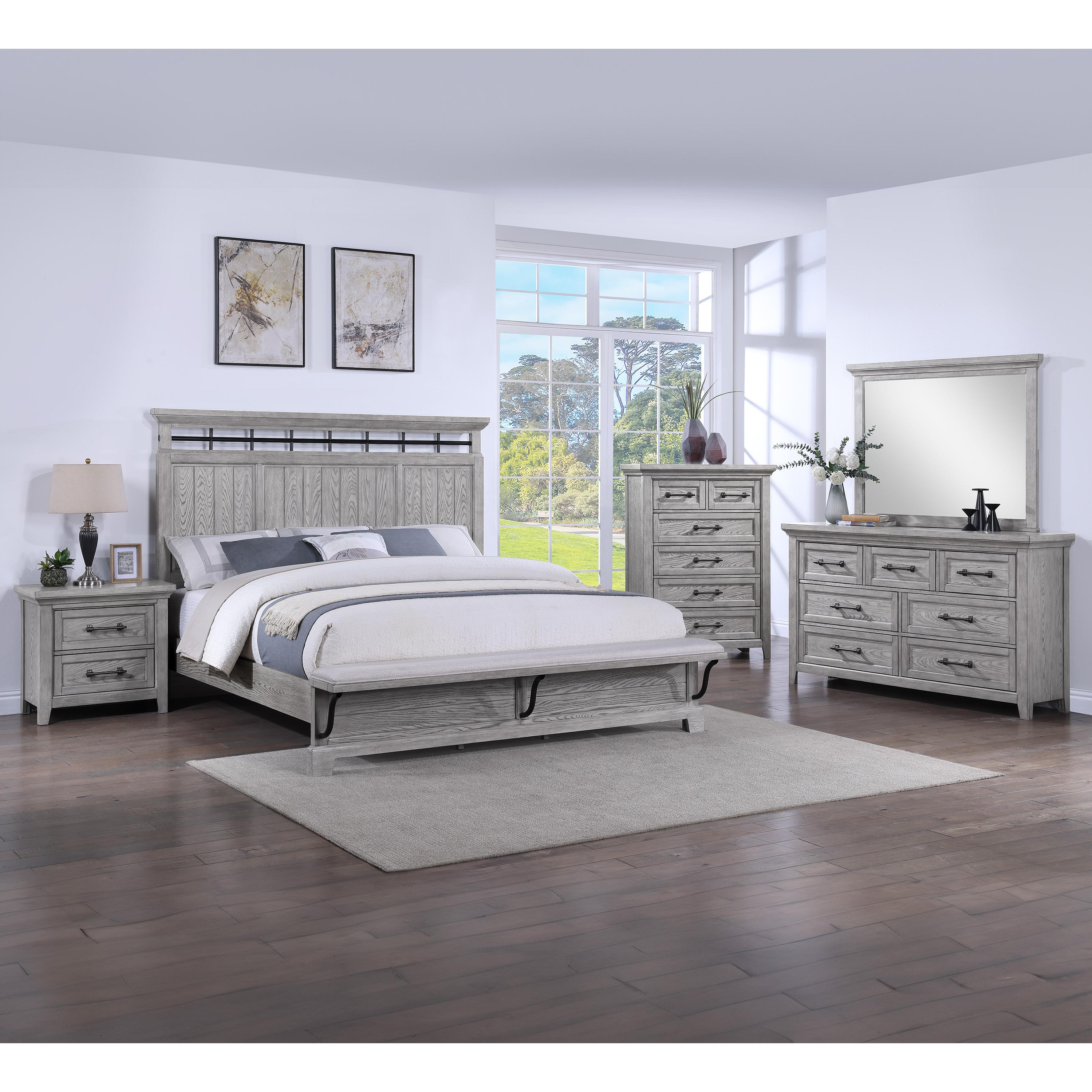  Size_Queen  -- Beckett B1900-Q Queen Bed IMAGE 3