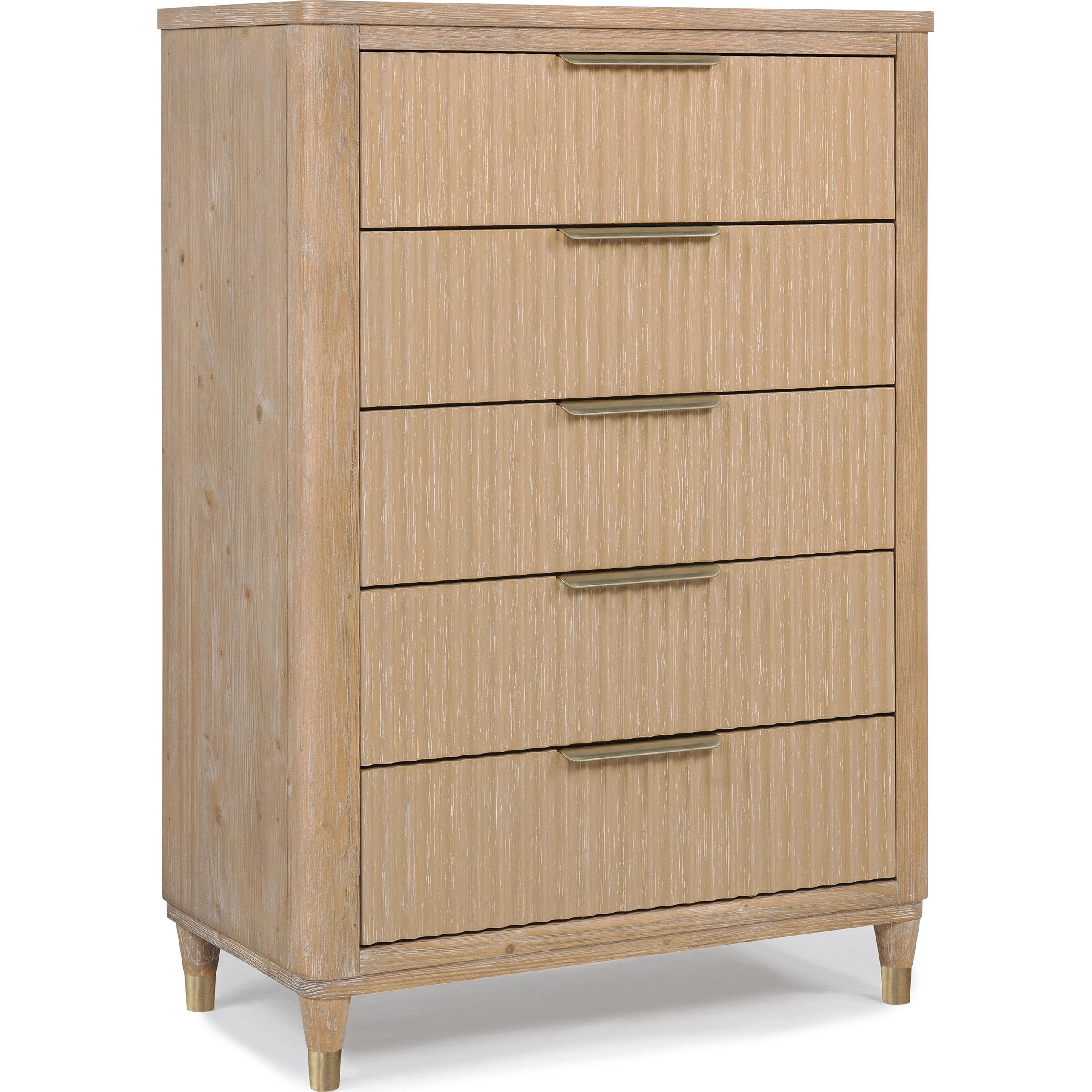  Crown Mark Kara B1450-4 Chest - Cerused Natural IMAGE 1