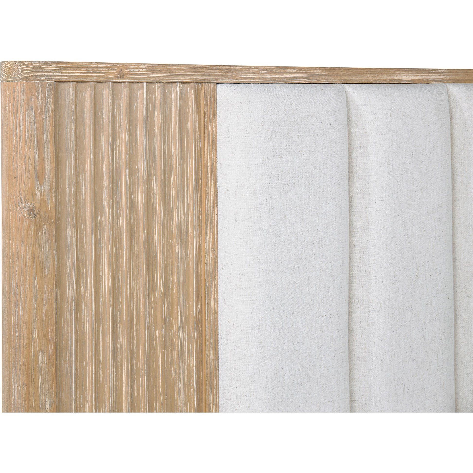  Size_King  -- Crown Mark Kara Upholstered Panel Bed IMAGE 5