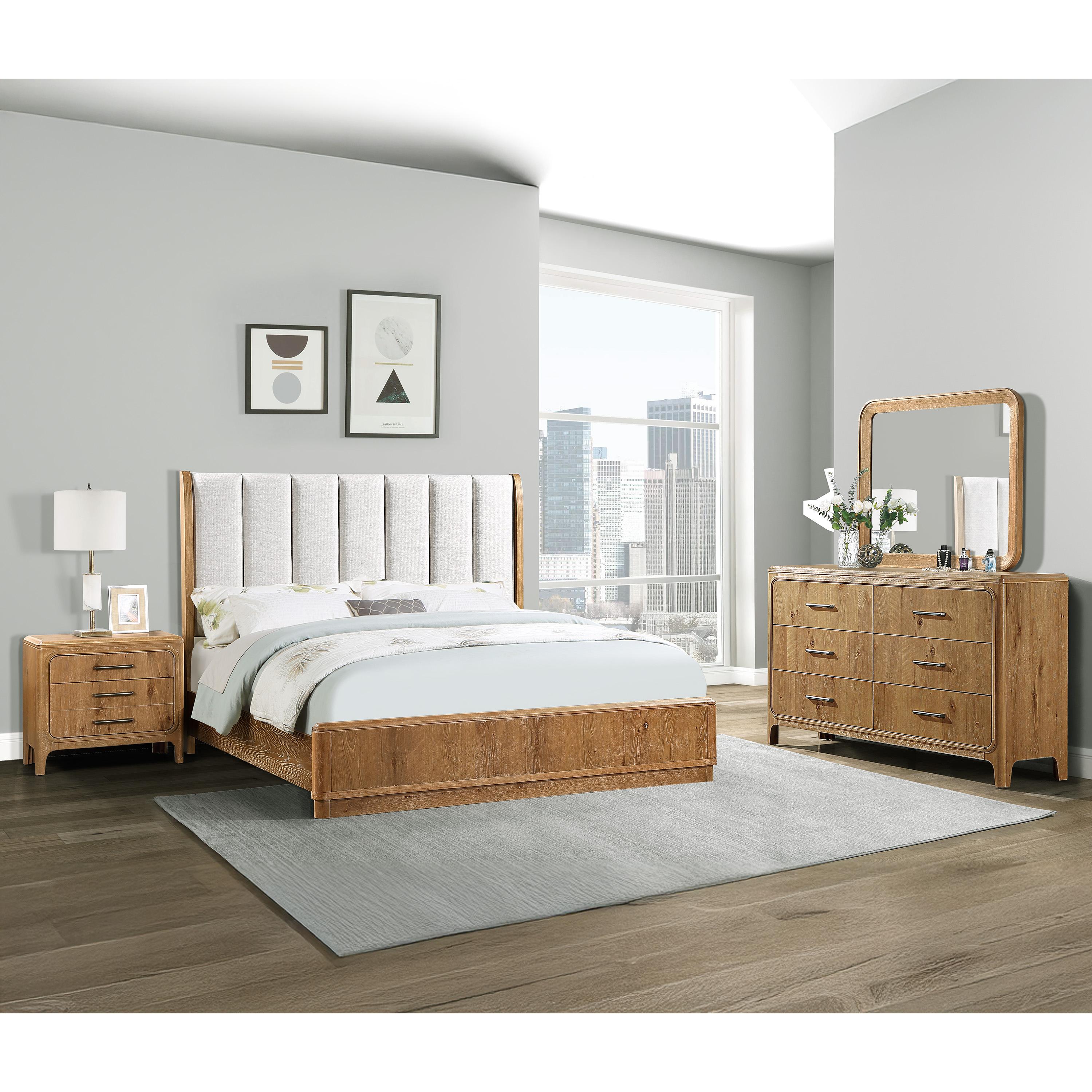  Crown Mark Westcott B1500-1 Dresser - Cerused Natural IMAGE 2
